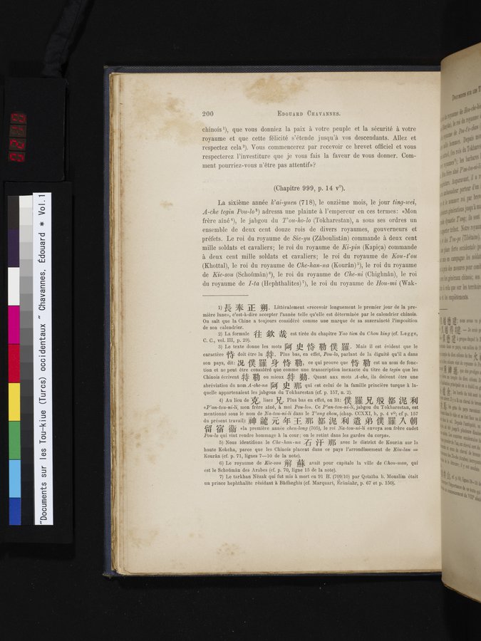 Documents sur les Tou-kiue (Turcs) occidentaux : vol.1 / 210 ページ（カラー画像）