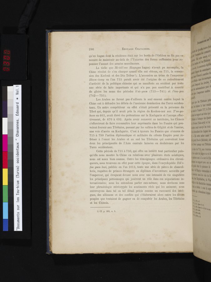 Documents sur les Tou-kiue (Turcs) occidentaux : vol.1 / 300 ページ（カラー画像）
