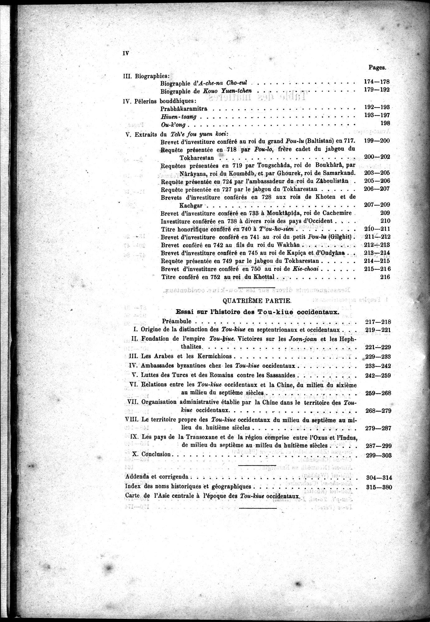 Documents sur les Tou-kiue (Turcs) occidentaux : vol.1 / Page 10 (Grayscale High Resolution Image)