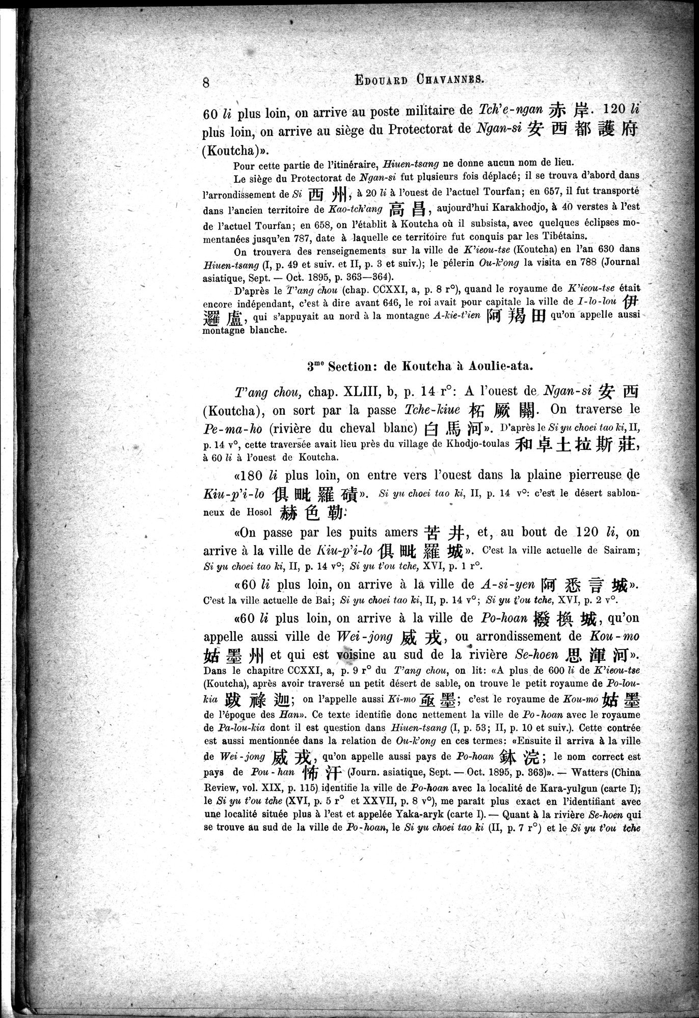 Documents sur les Tou-kiue (Turcs) occidentaux : vol.1 / 18 ページ（白黒高解像度画像）