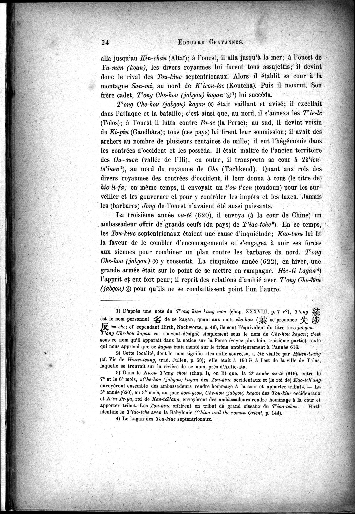 Documents sur les Tou-kiue (Turcs) occidentaux : vol.1 / Page 34 (Grayscale High Resolution Image)