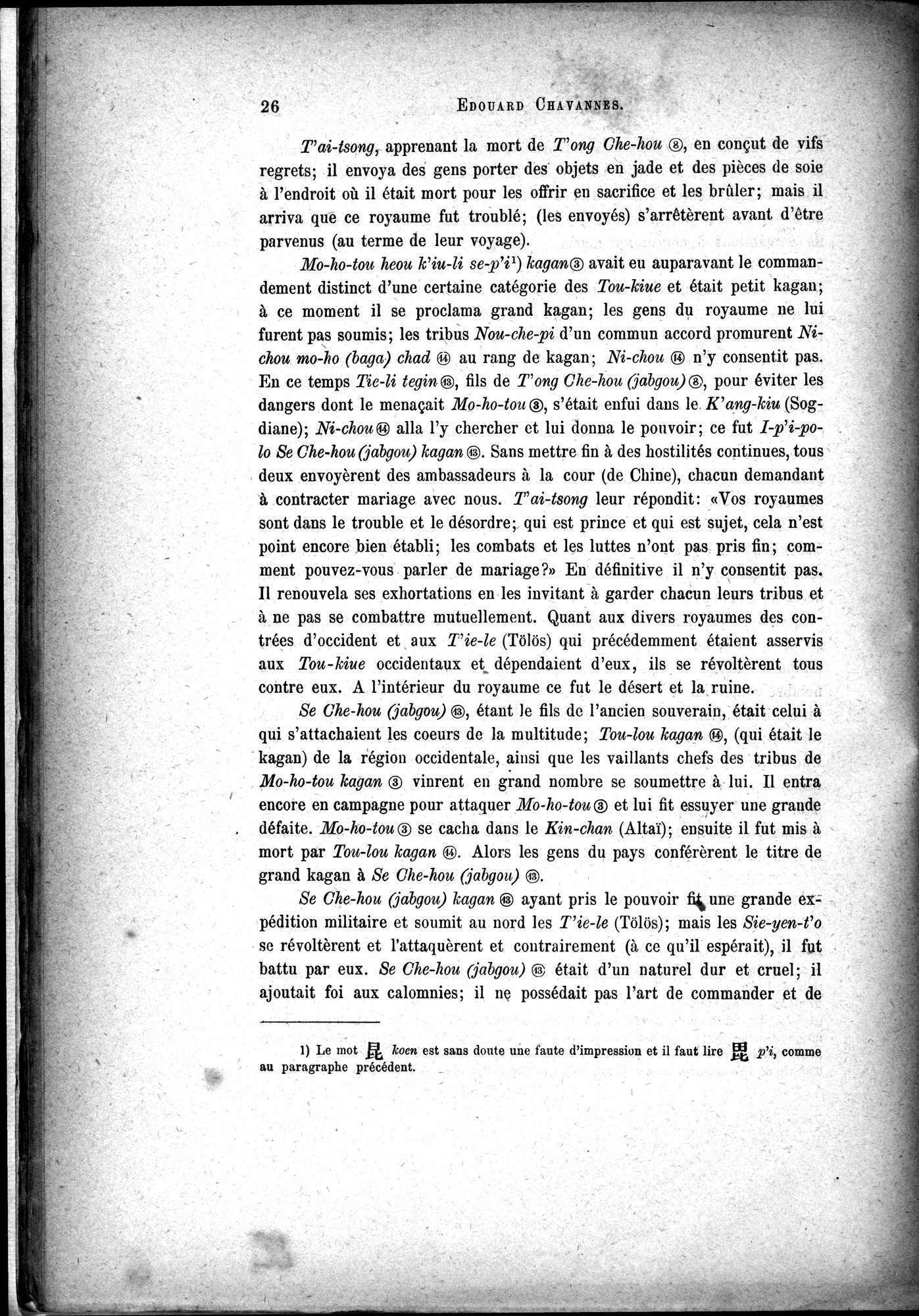 Documents sur les Tou-kiue (Turcs) occidentaux : vol.1 / Page 36 (Grayscale High Resolution Image)