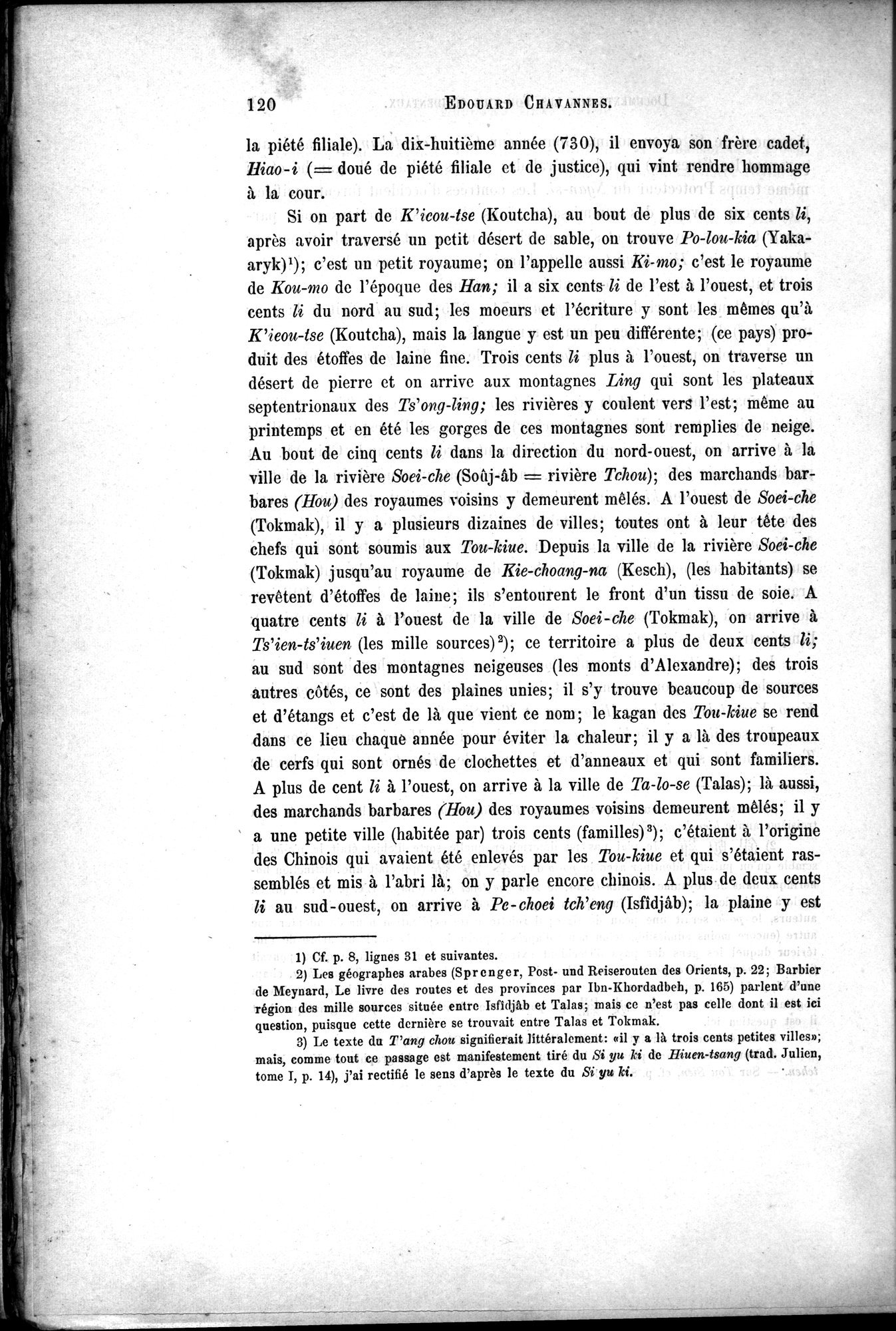 Documents sur les Tou-kiue (Turcs) occidentaux : vol.1 / 130 ページ（白黒高解像度画像）