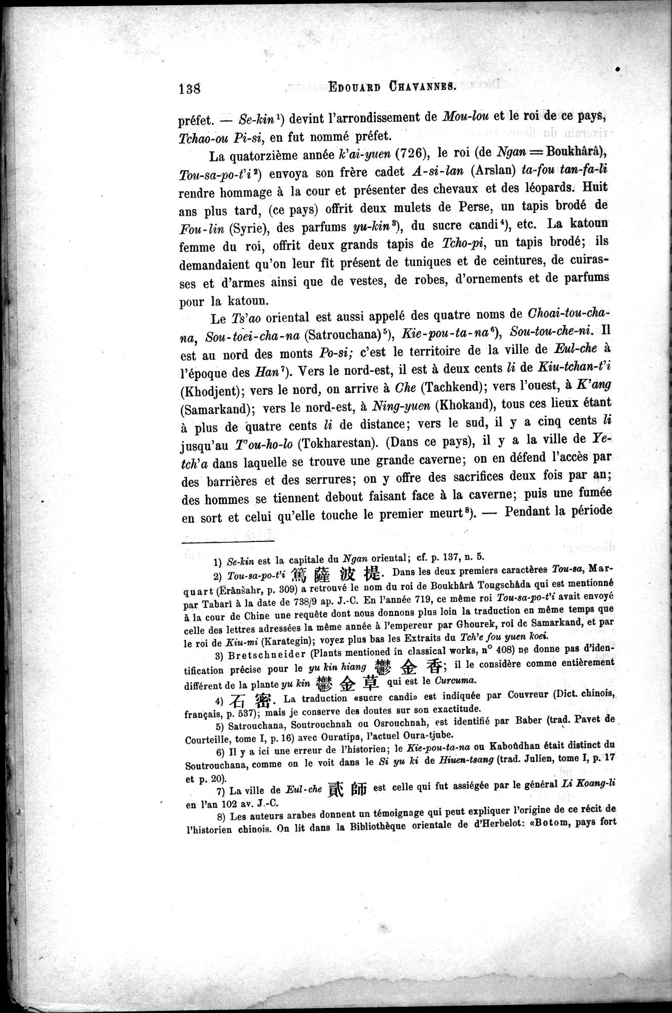 Documents sur les Tou-kiue (Turcs) occidentaux : vol.1 / Page 148 (Grayscale High Resolution Image)