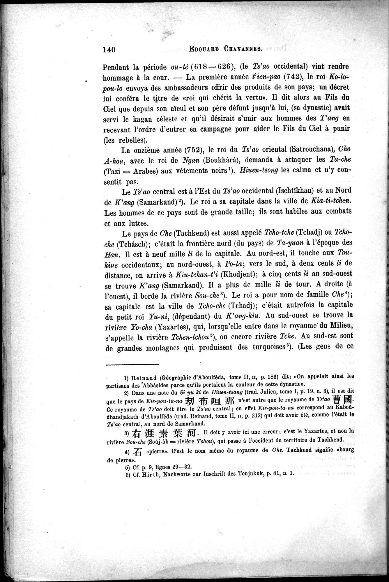 Documents sur les Tou-kiue (Turcs) occidentaux : vol.1 / Page 150 (Grayscale High Resolution Image)