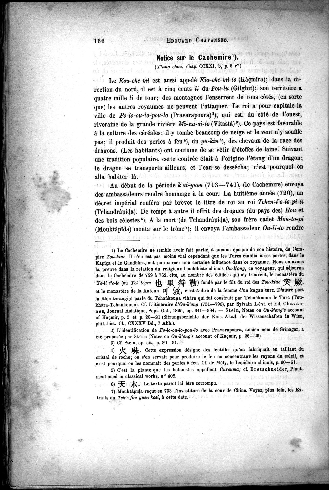 Documents sur les Tou-kiue (Turcs) occidentaux : vol.1 / 176 ページ（白黒高解像度画像）