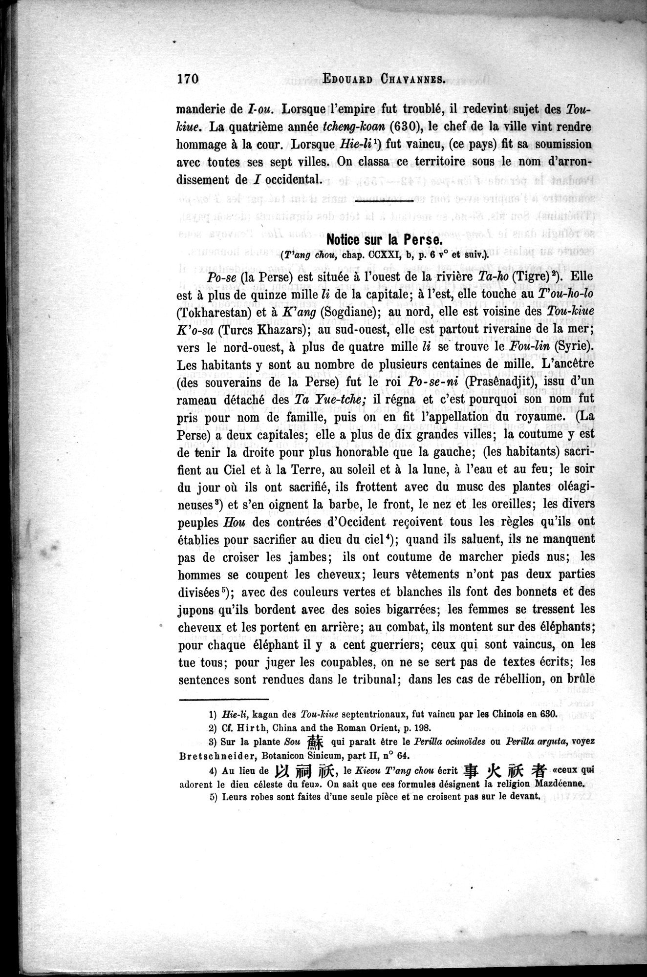Documents sur les Tou-kiue (Turcs) occidentaux : vol.1 / 180 ページ（白黒高解像度画像）