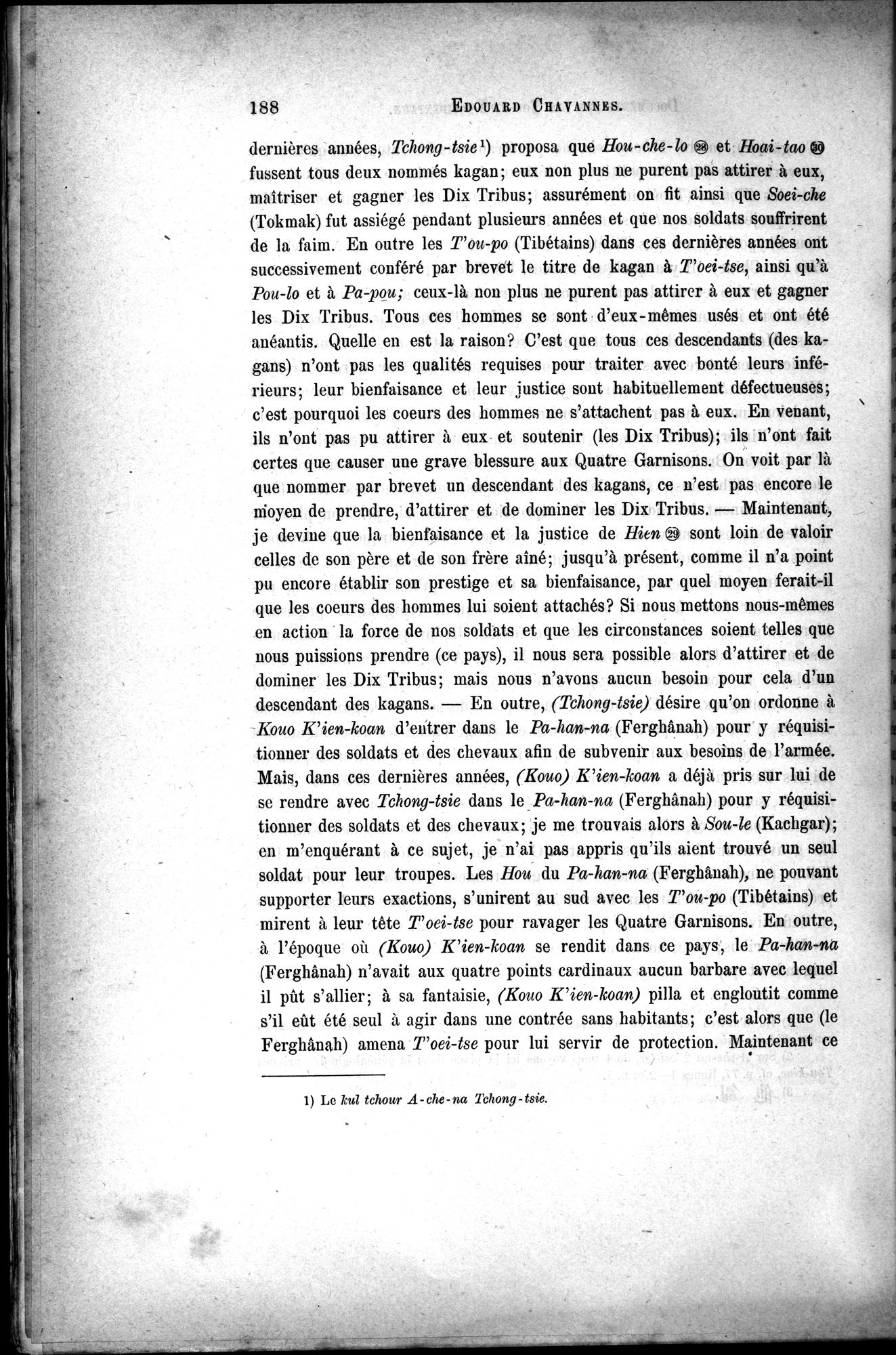 Documents sur les Tou-kiue (Turcs) occidentaux : vol.1 / 198 ページ（白黒高解像度画像）