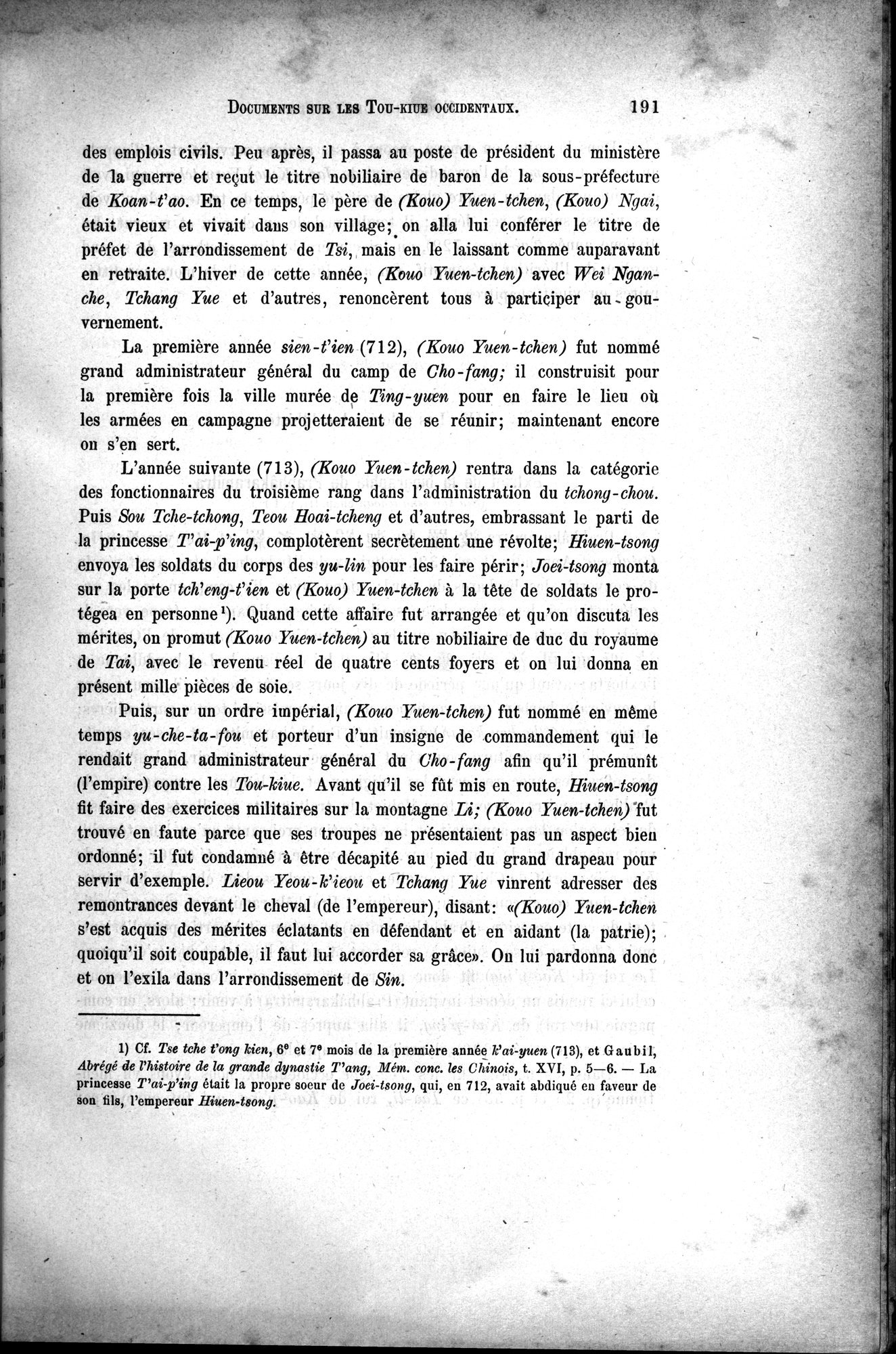 Documents sur les Tou-kiue (Turcs) occidentaux : vol.1 / Page 201 (Grayscale High Resolution Image)