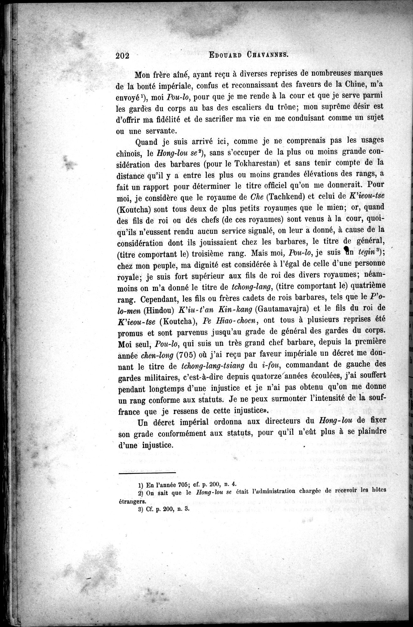 Documents sur les Tou-kiue (Turcs) occidentaux : vol.1 / 212 ページ（白黒高解像度画像）