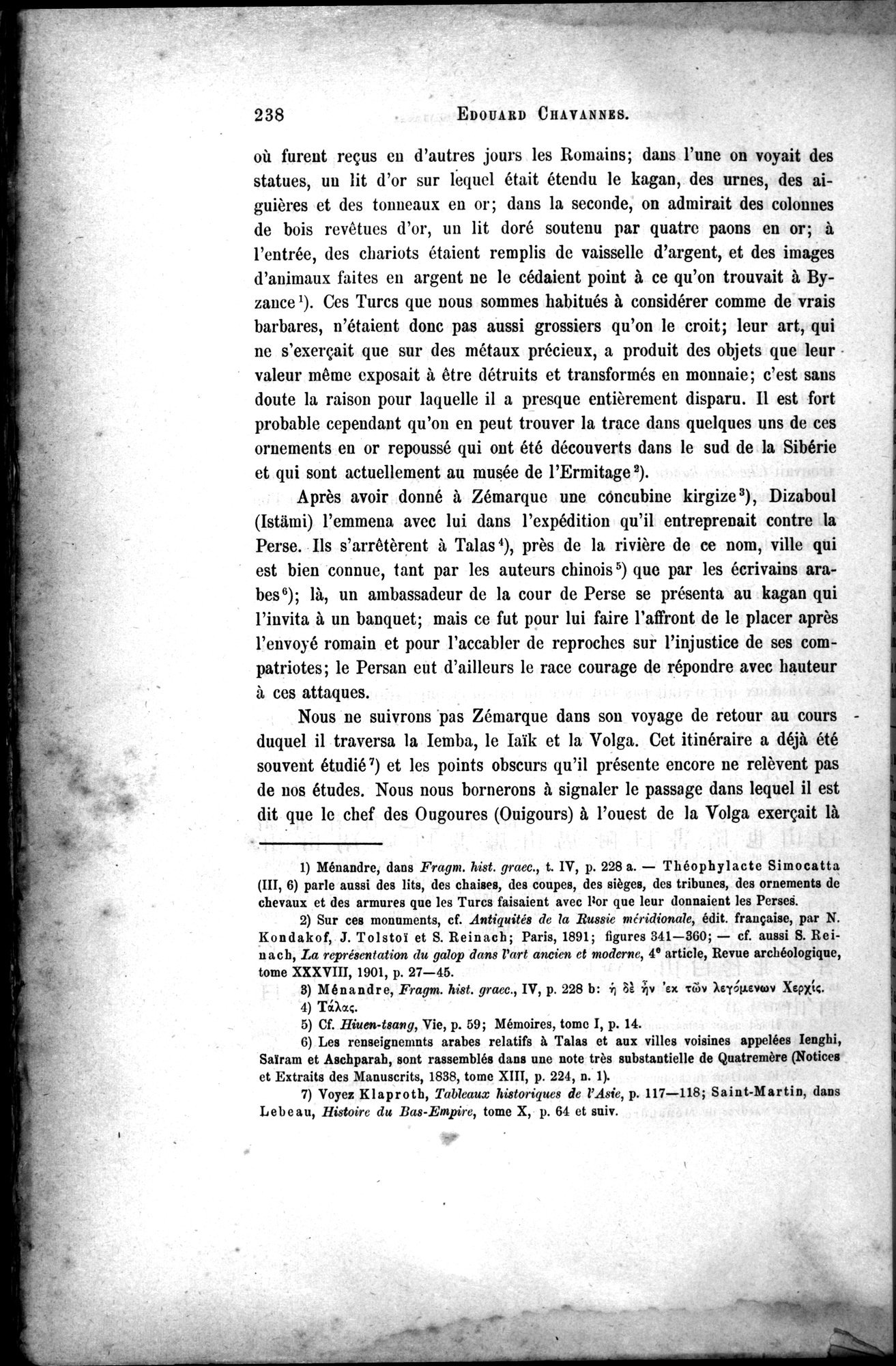 Documents sur les Tou-kiue (Turcs) occidentaux : vol.1 / 248 ページ（白黒高解像度画像）