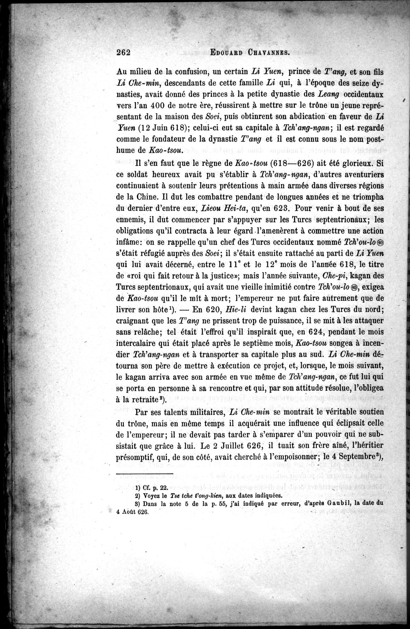 Documents sur les Tou-kiue (Turcs) occidentaux : vol.1 / 272 ページ（白黒高解像度画像）