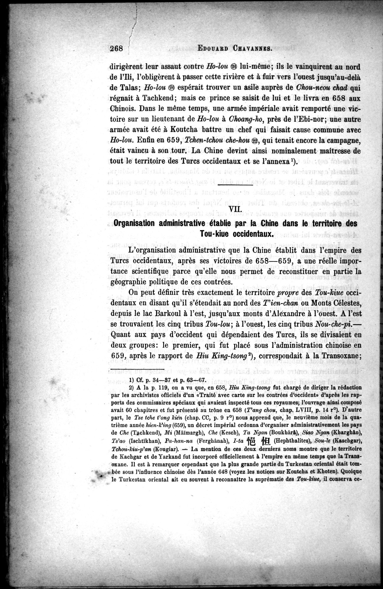 Documents sur les Tou-kiue (Turcs) occidentaux : vol.1 / 278 ページ（白黒高解像度画像）
