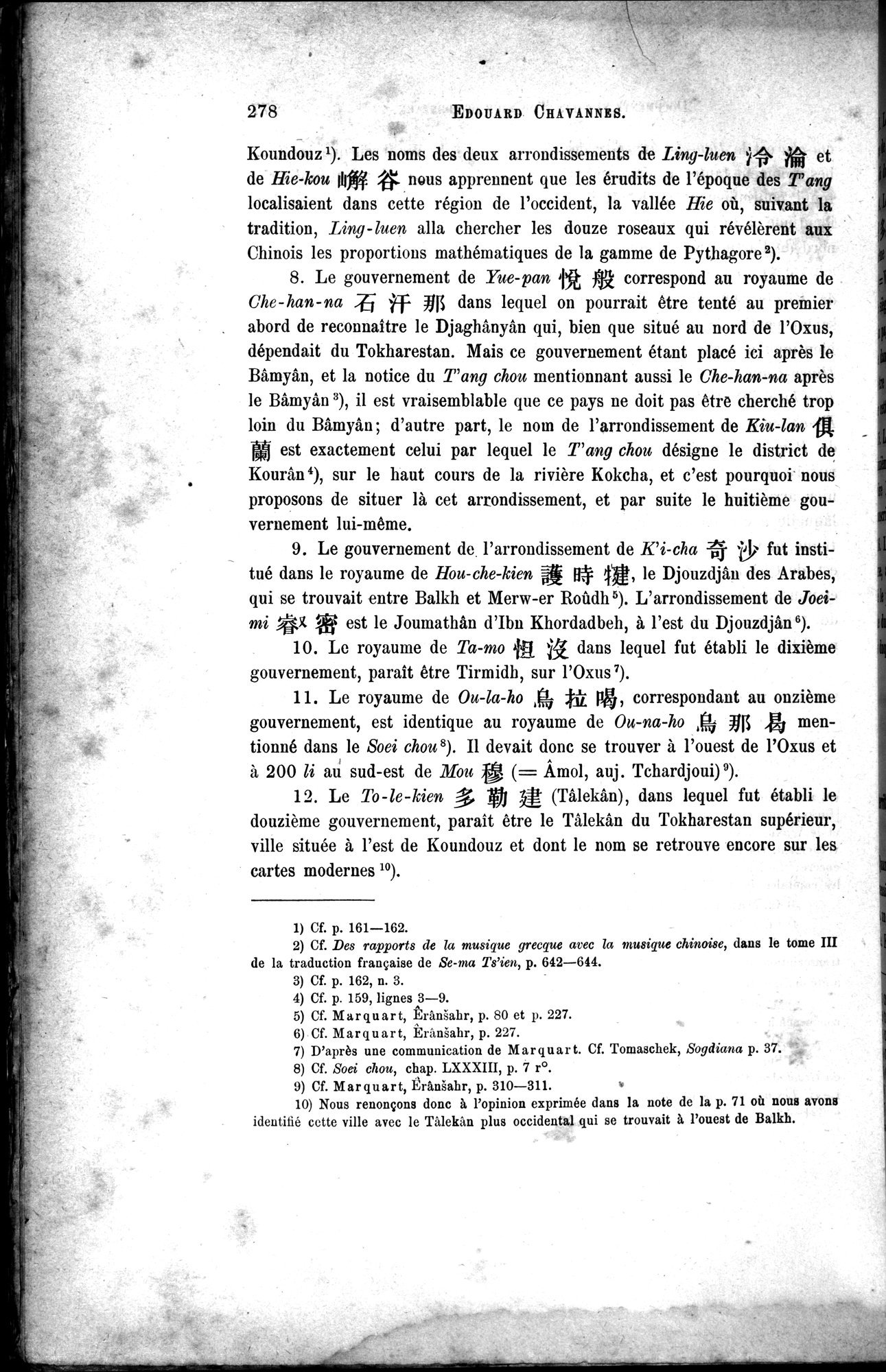 Documents sur les Tou-kiue (Turcs) occidentaux : vol.1 / Page 288 (Grayscale High Resolution Image)