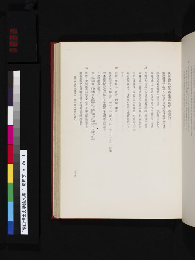羽田博士史学論文集 : vol.1 / Page 627 (Color Image)