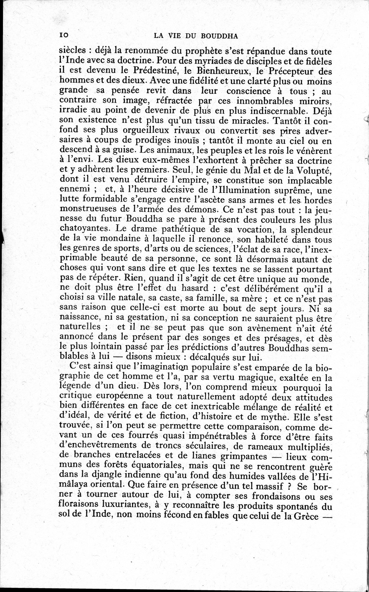La Vie du Bouddha : vol.1 / 12 ページ（白黒高解像度画像）