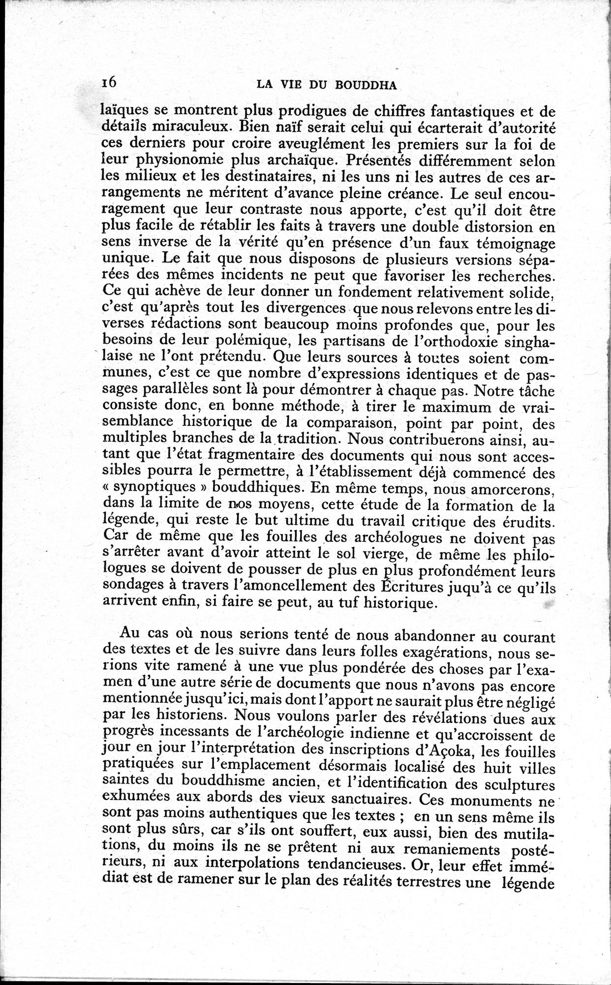 La Vie du Bouddha : vol.1 / 18 ページ（白黒高解像度画像）