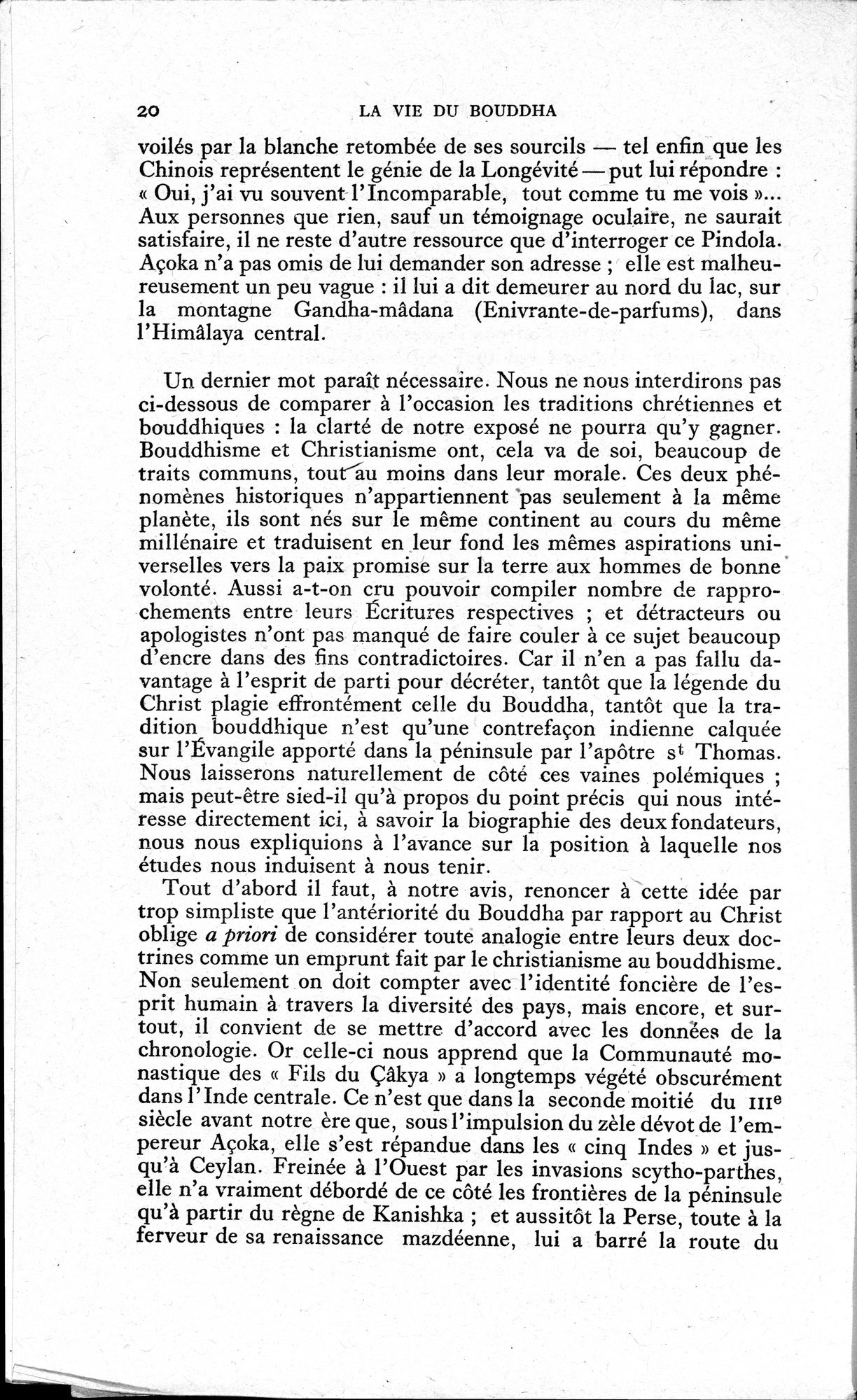 La Vie du Bouddha : vol.1 / 22 ページ（白黒高解像度画像）