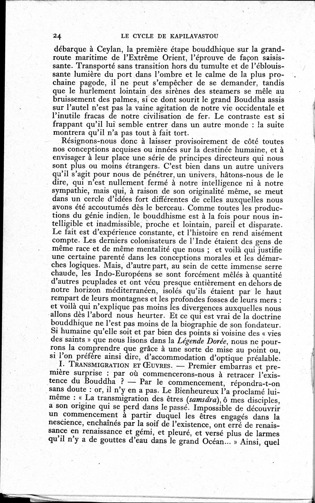 La Vie du Bouddha : vol.1 / 26 ページ（白黒高解像度画像）