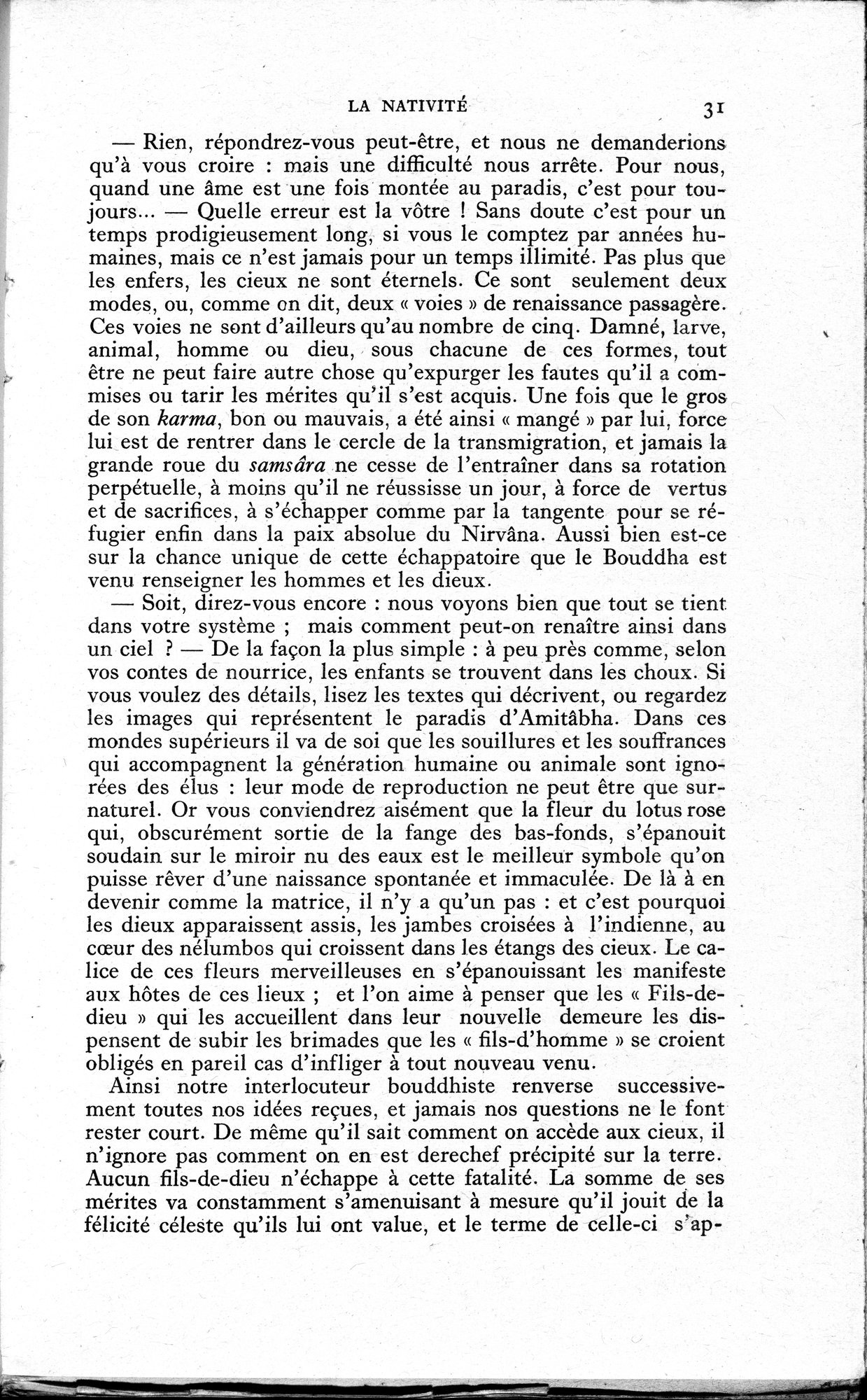 La Vie du Bouddha : vol.1 / 33 ページ（白黒高解像度画像）