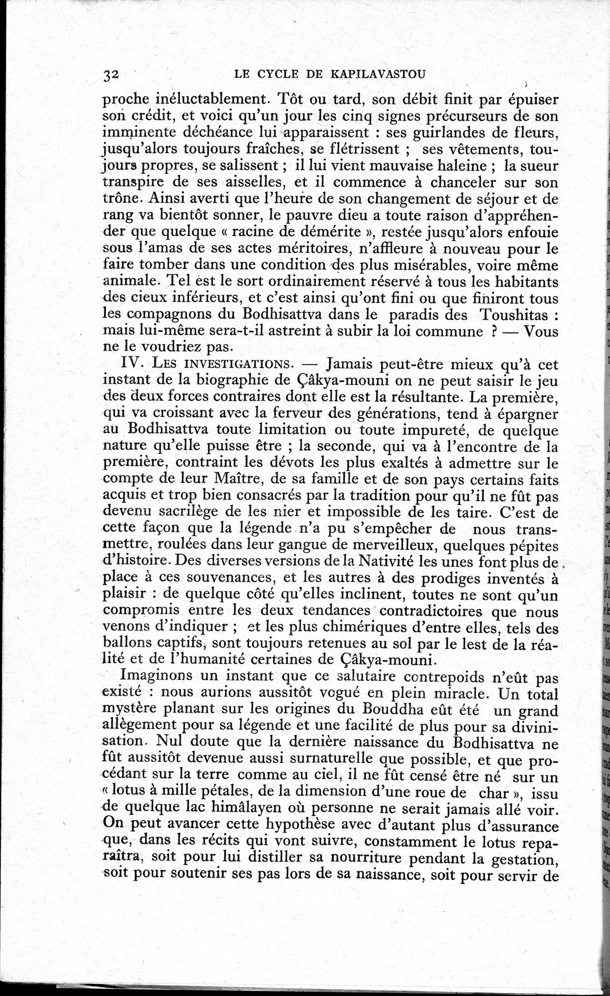 La Vie du Bouddha : vol.1 / 34 ページ（白黒高解像度画像）