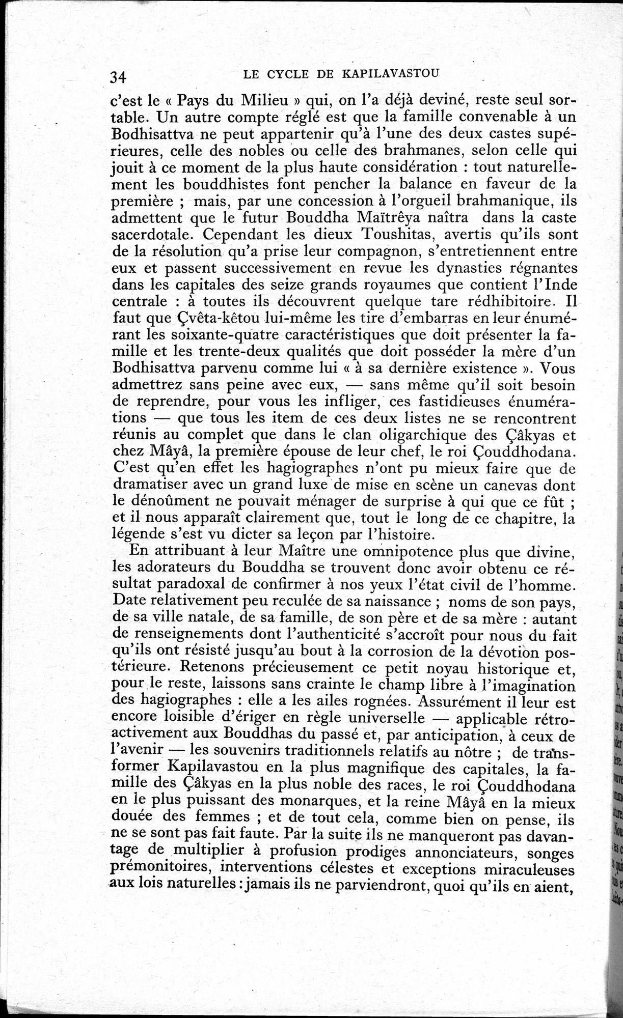 La Vie du Bouddha : vol.1 / 36 ページ（白黒高解像度画像）