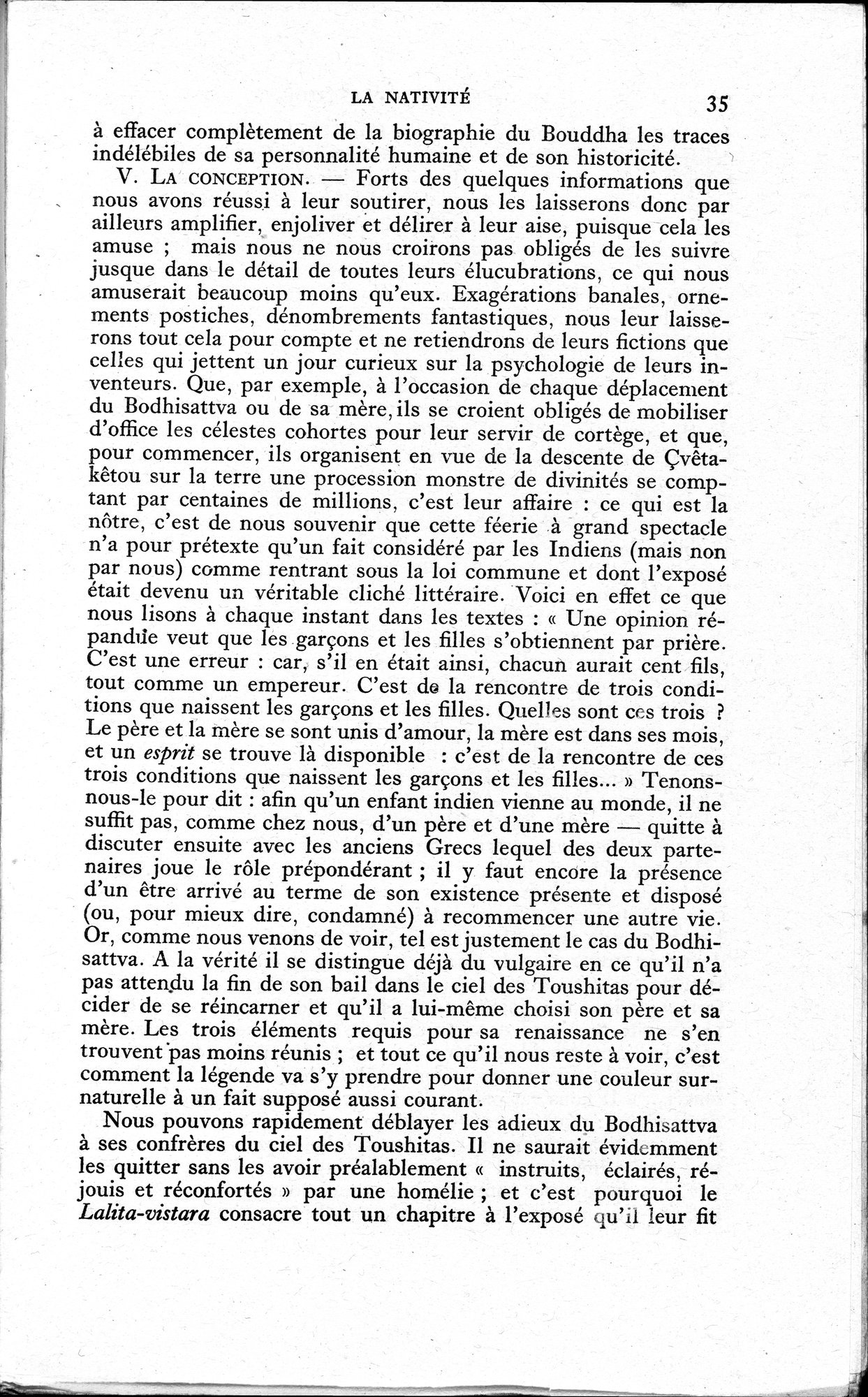 La Vie du Bouddha : vol.1 / 37 ページ（白黒高解像度画像）