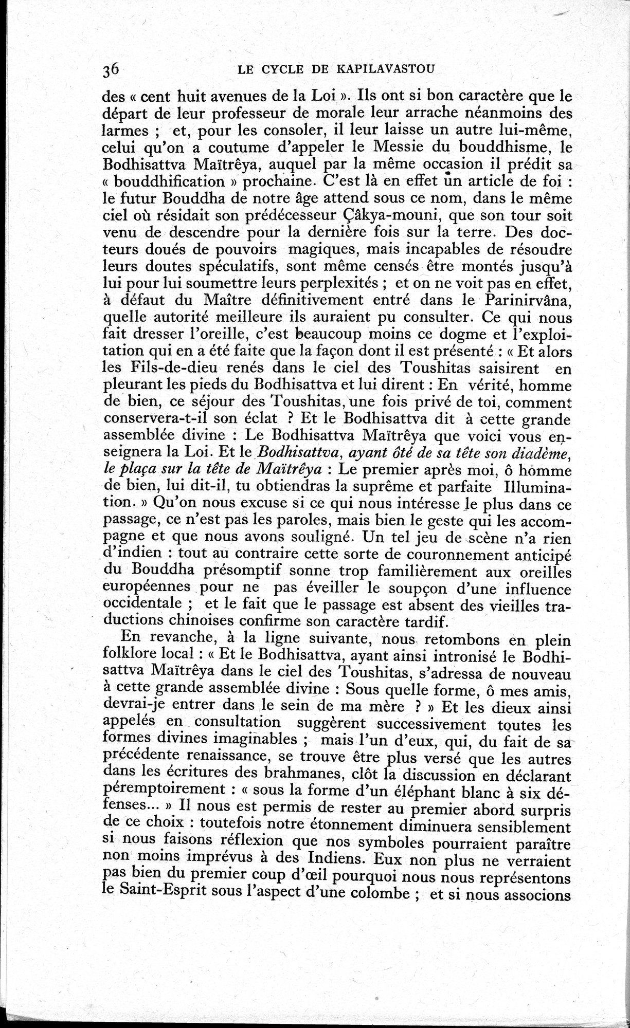 La Vie du Bouddha : vol.1 / 38 ページ（白黒高解像度画像）