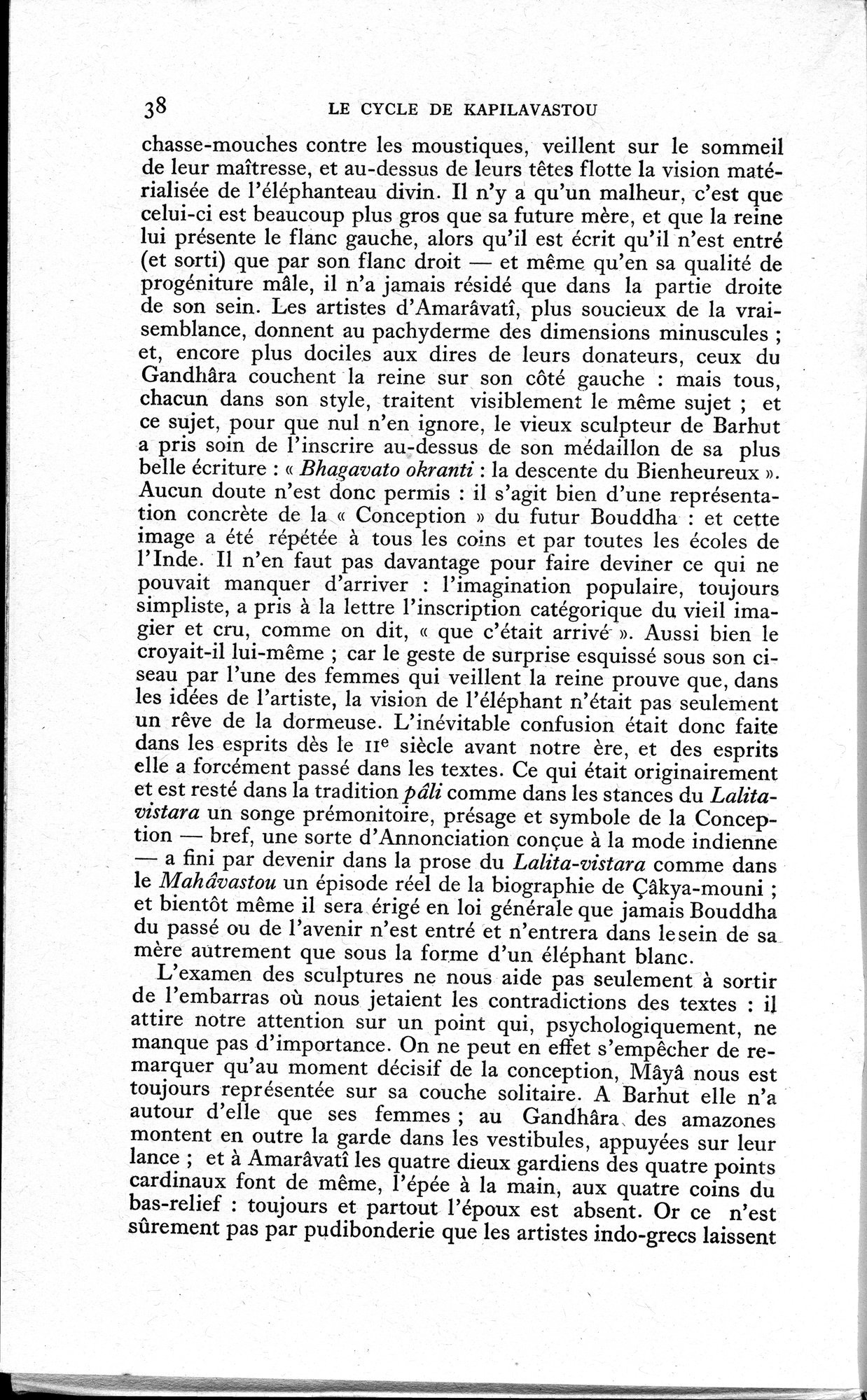 La Vie du Bouddha : vol.1 / 40 ページ（白黒高解像度画像）