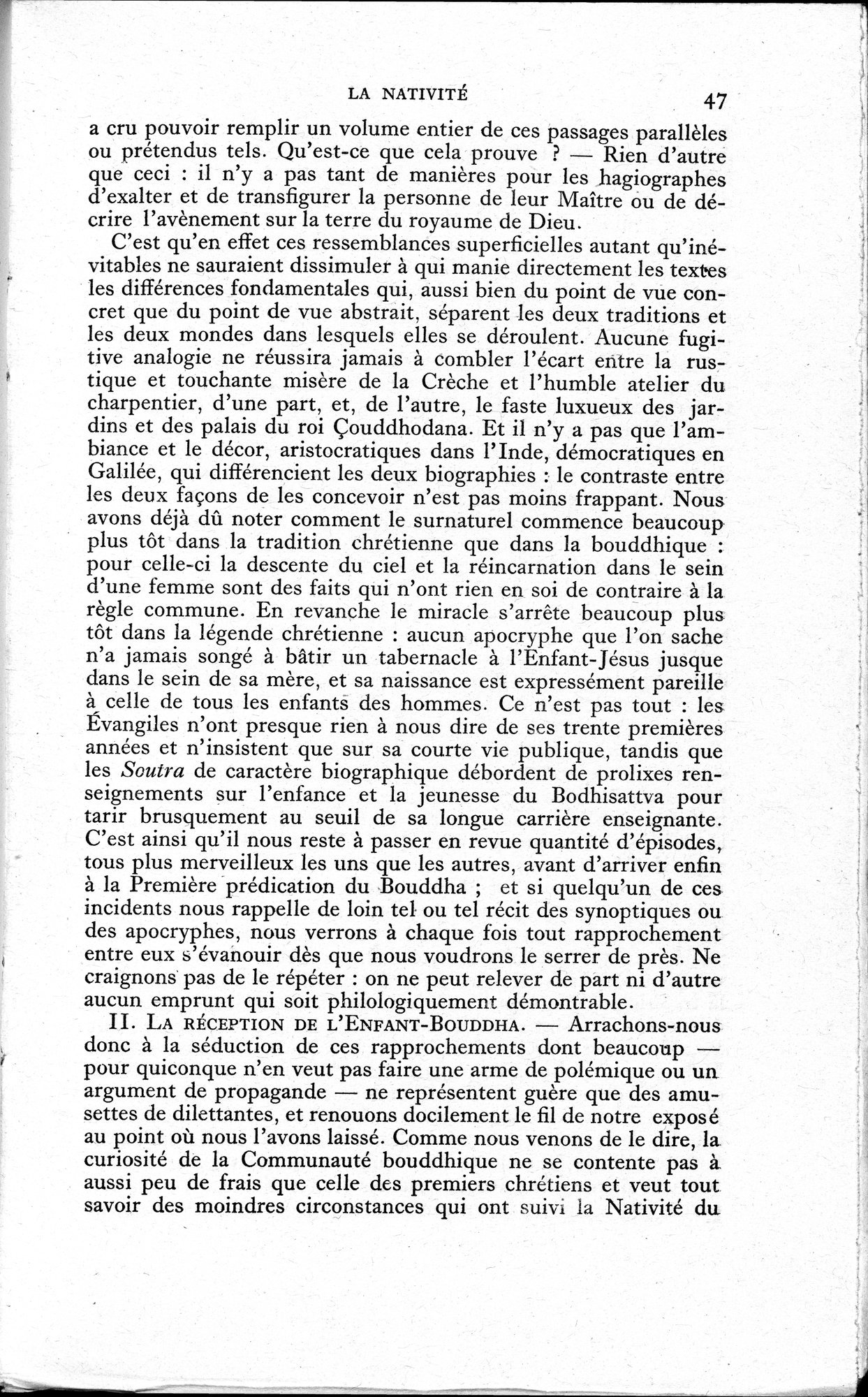 La Vie du Bouddha : vol.1 / 49 ページ（白黒高解像度画像）
