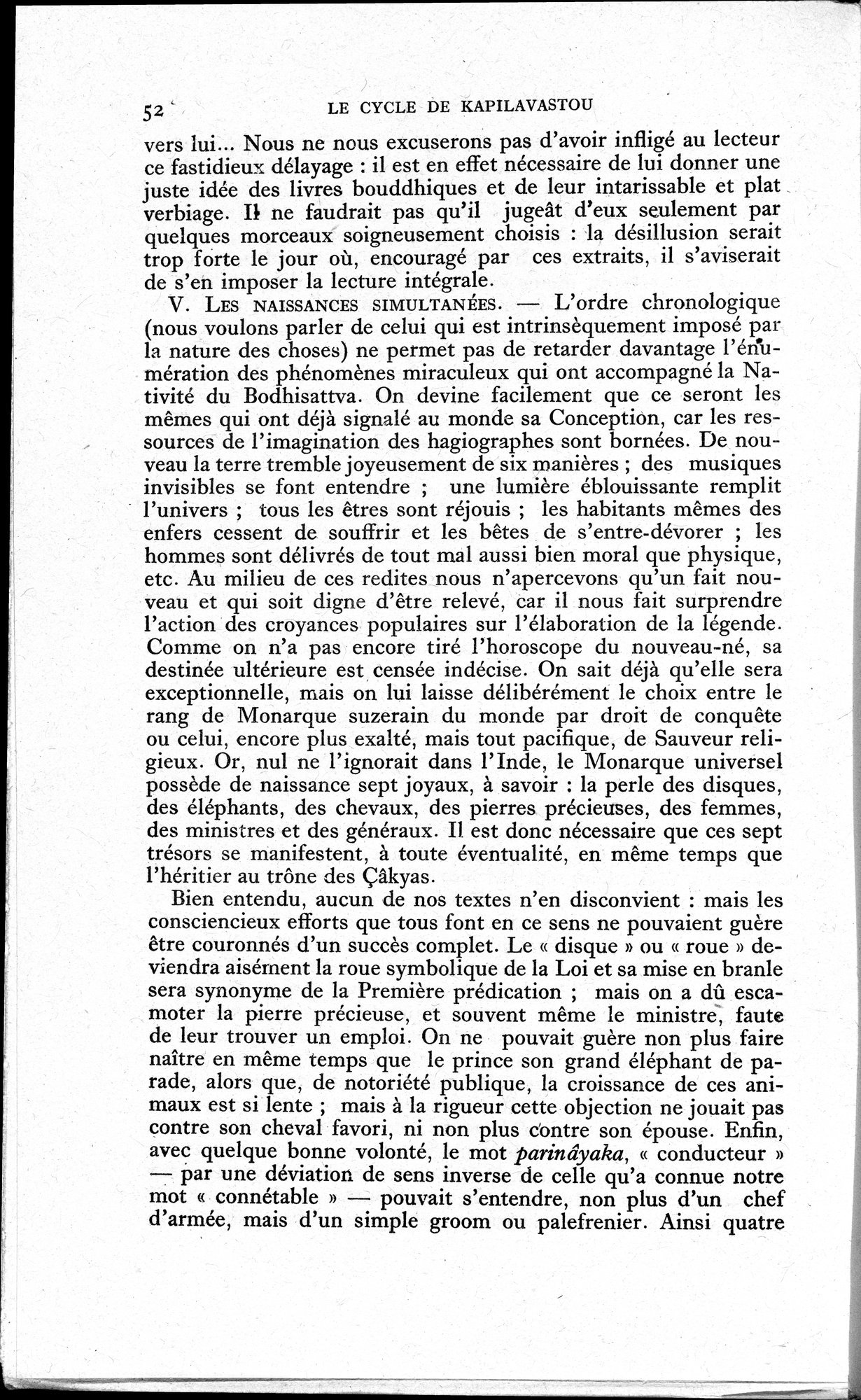 La Vie du Bouddha : vol.1 / 54 ページ（白黒高解像度画像）