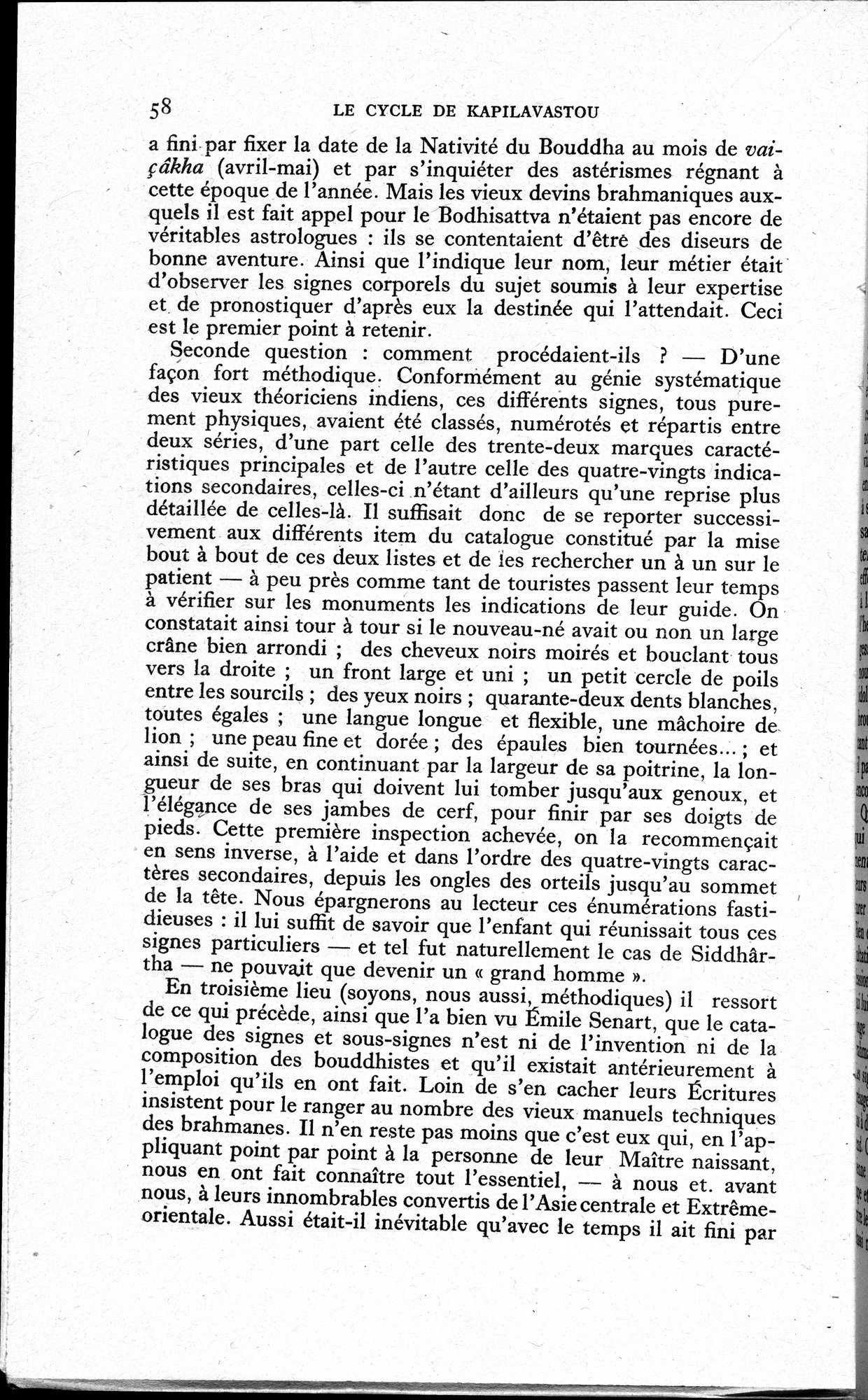 La Vie du Bouddha : vol.1 / 60 ページ（白黒高解像度画像）