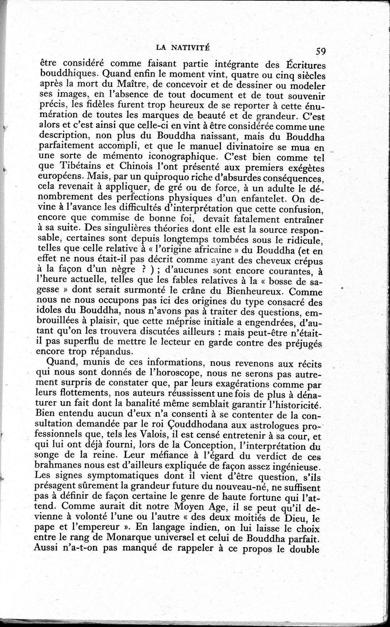 La Vie du Bouddha : vol.1 / 61 ページ（白黒高解像度画像）