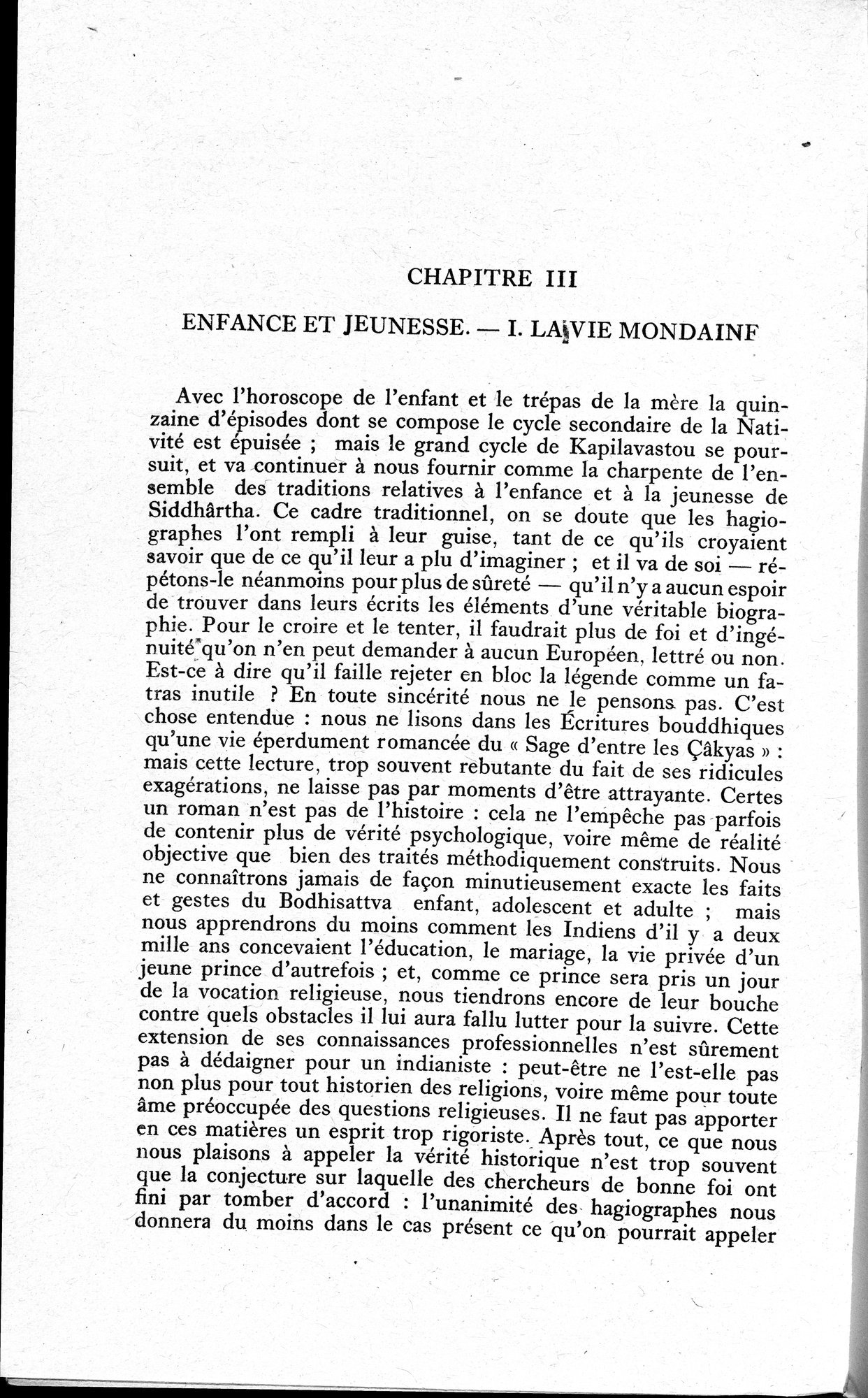 La Vie du Bouddha : vol.1 / 72 ページ（白黒高解像度画像）