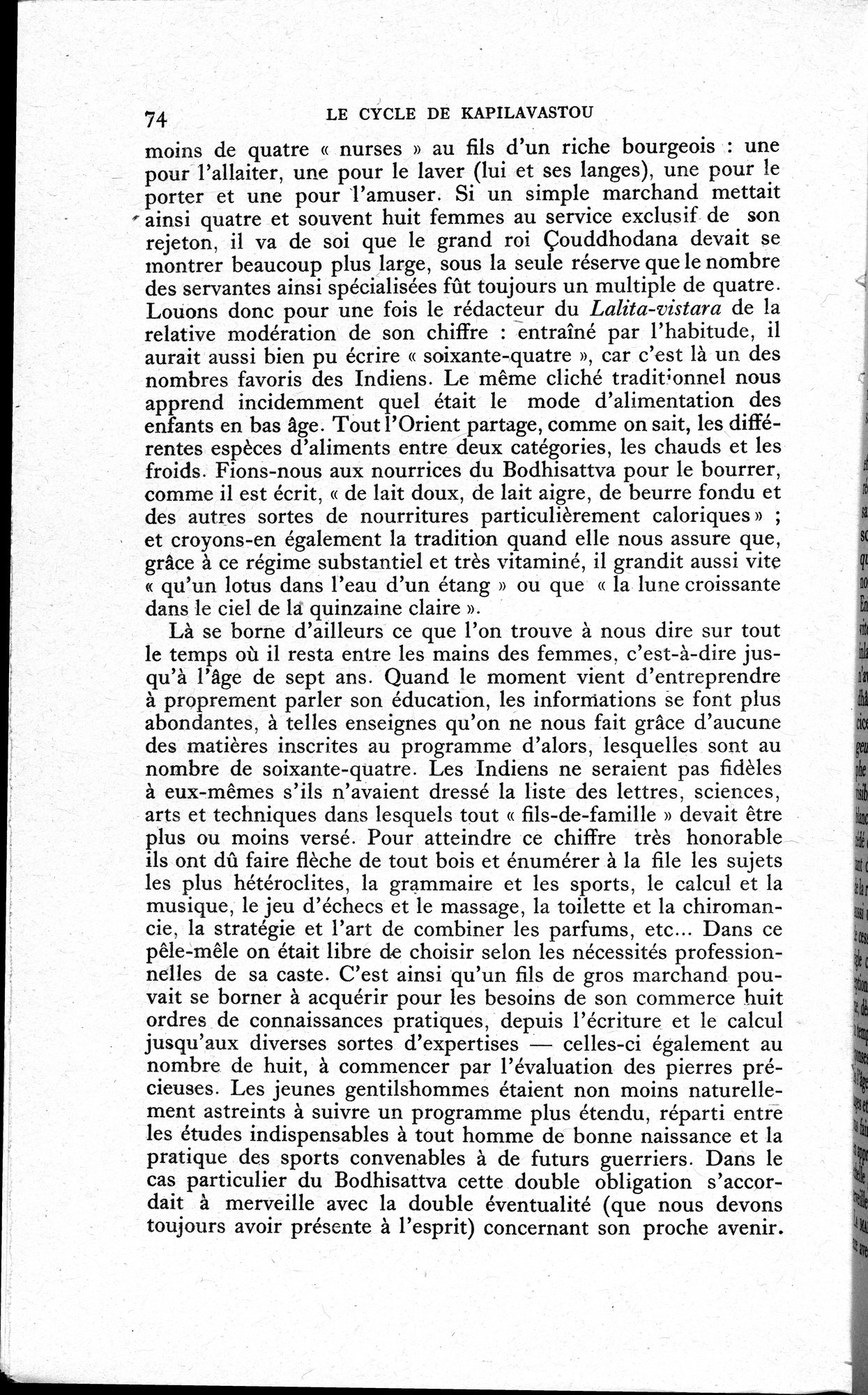 La Vie du Bouddha : vol.1 / 76 ページ（白黒高解像度画像）