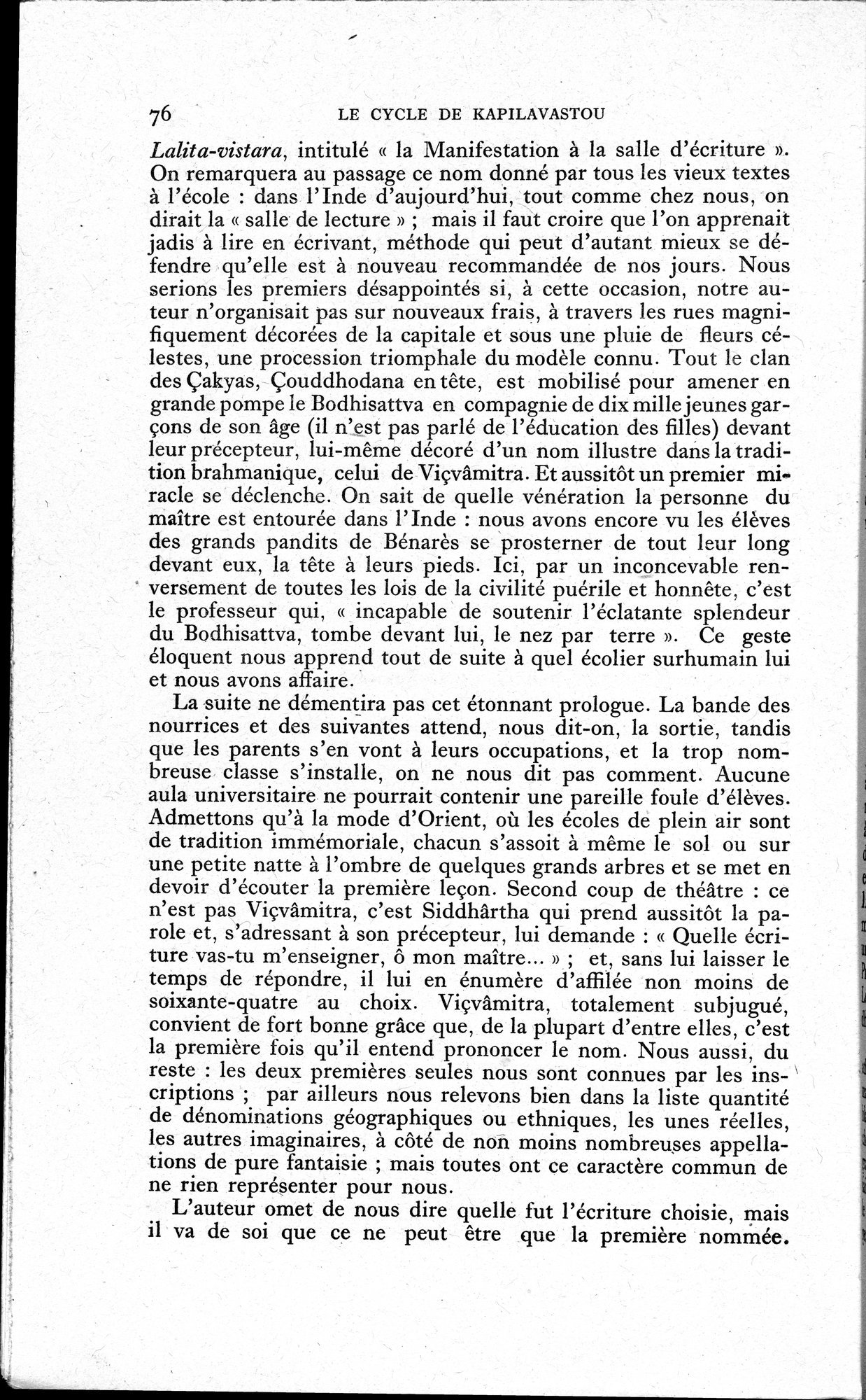 La Vie du Bouddha : vol.1 / 78 ページ（白黒高解像度画像）