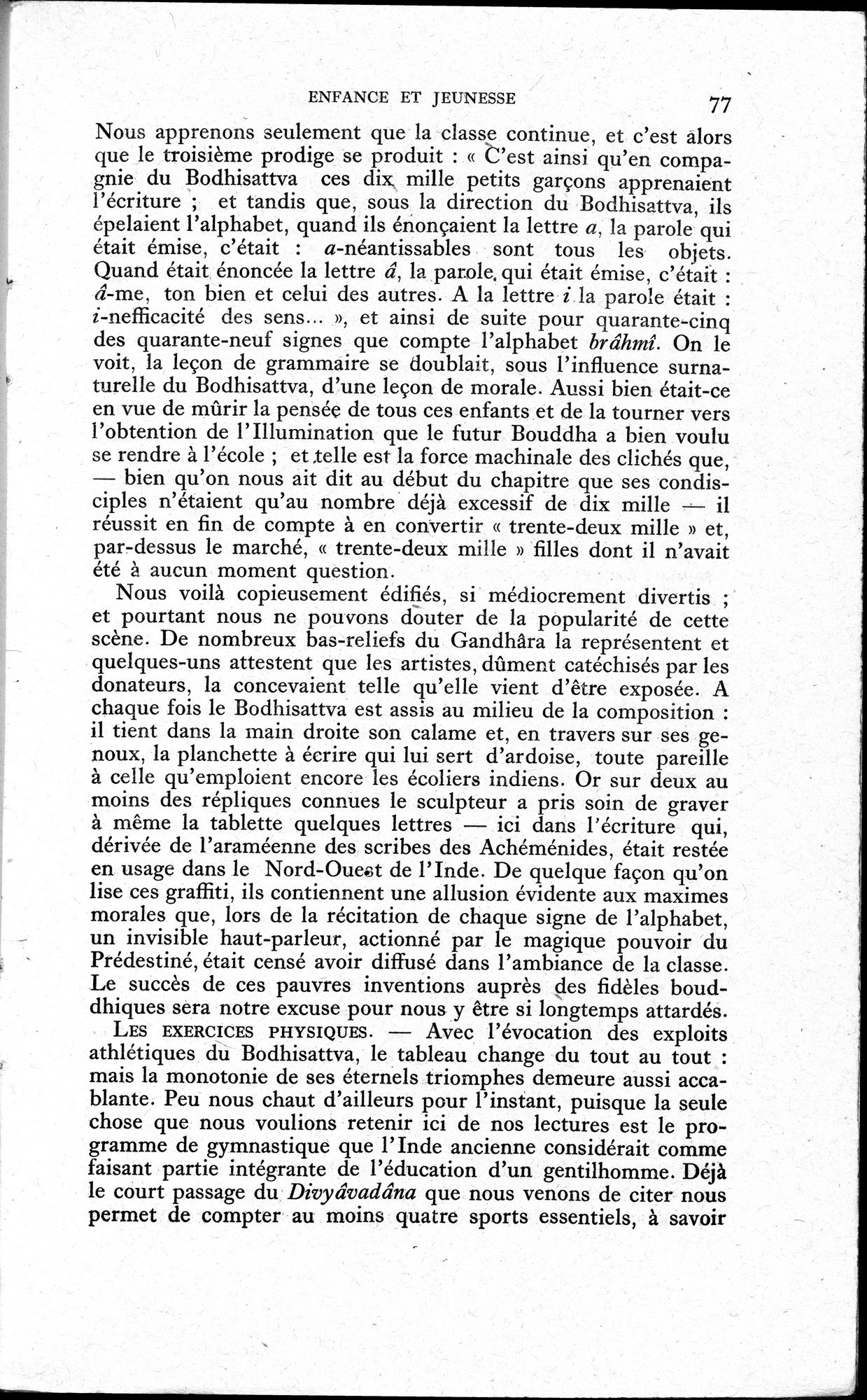 La Vie du Bouddha : vol.1 / 79 ページ（白黒高解像度画像）