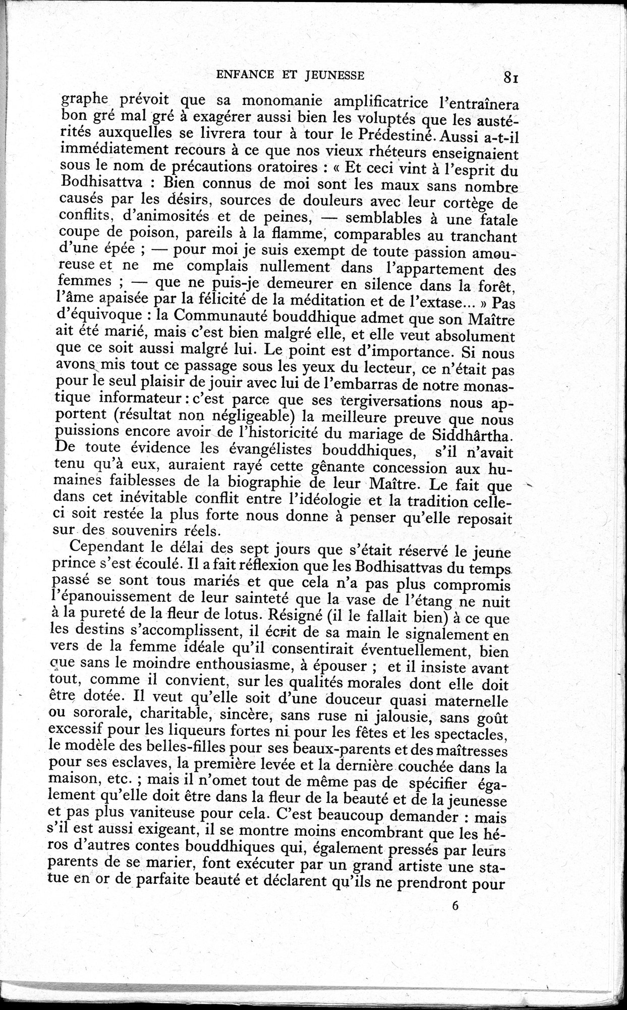La Vie du Bouddha : vol.1 / 83 ページ（白黒高解像度画像）