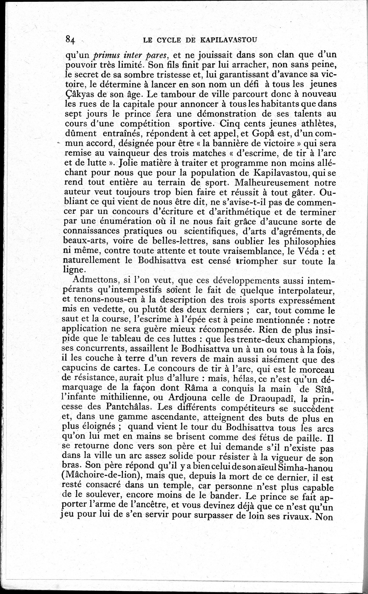 La Vie du Bouddha : vol.1 / 86 ページ（白黒高解像度画像）