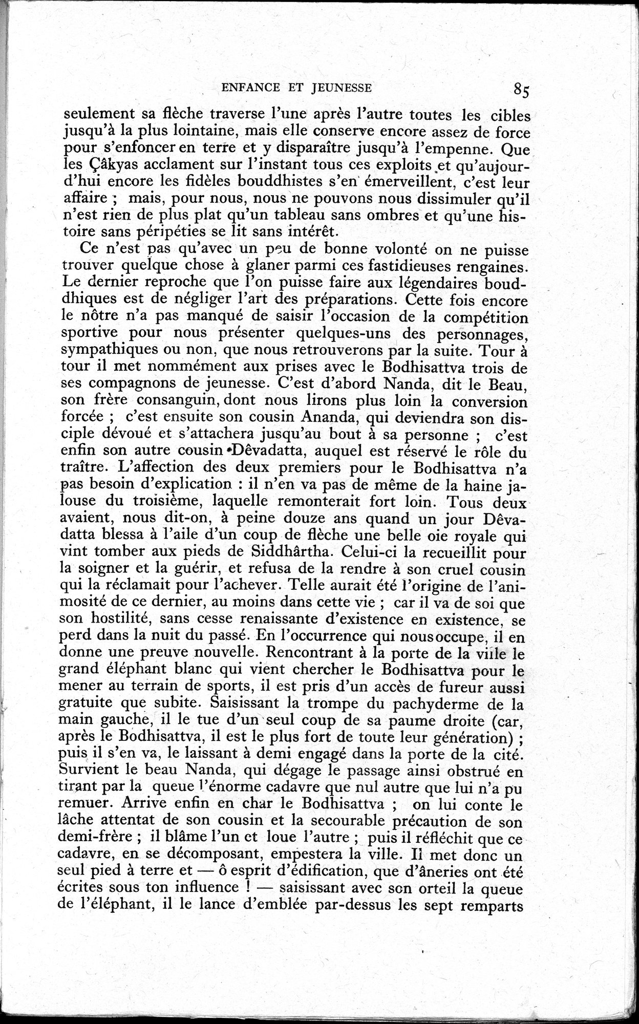 La Vie du Bouddha : vol.1 / 87 ページ（白黒高解像度画像）