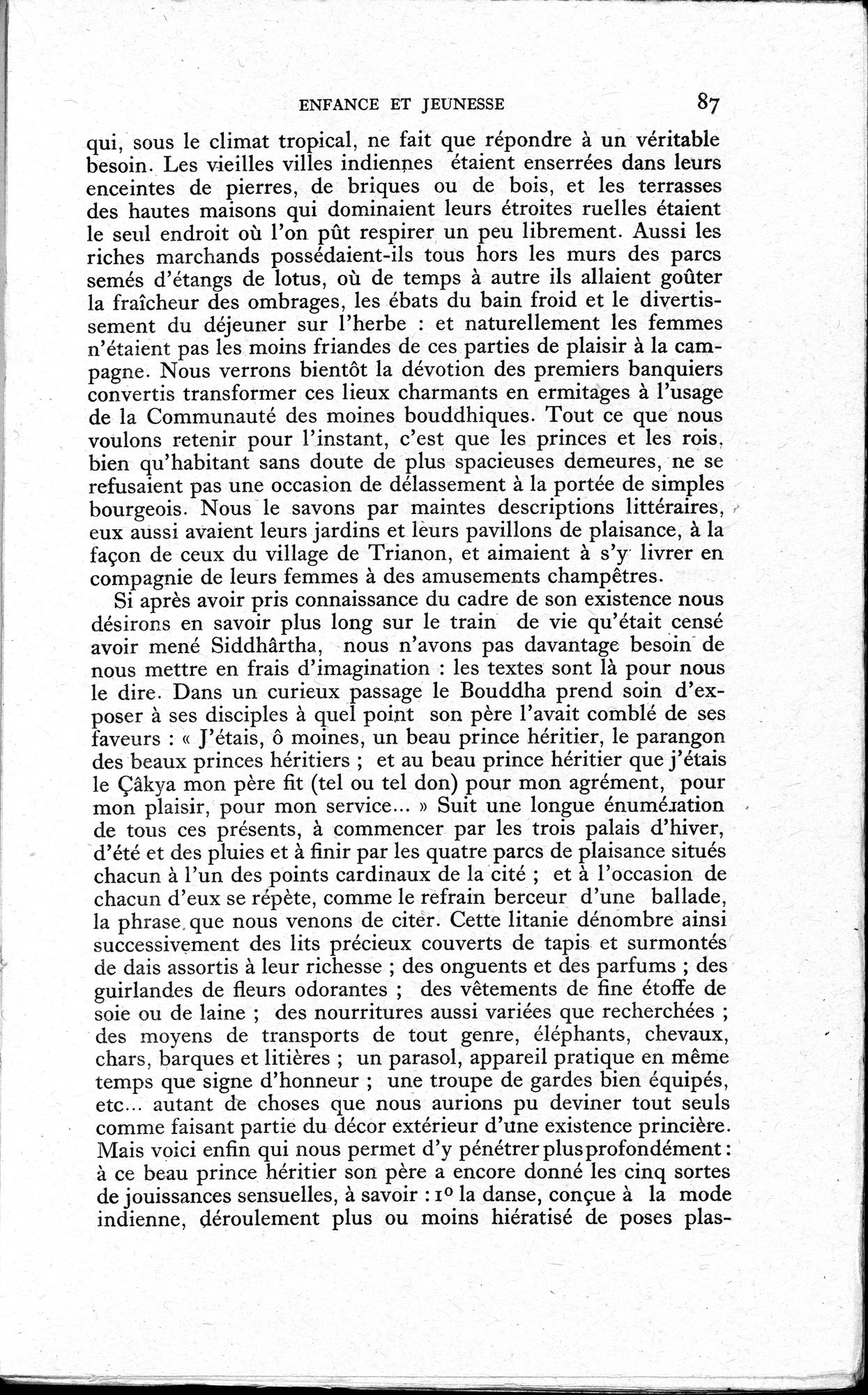 La Vie du Bouddha : vol.1 / 89 ページ（白黒高解像度画像）