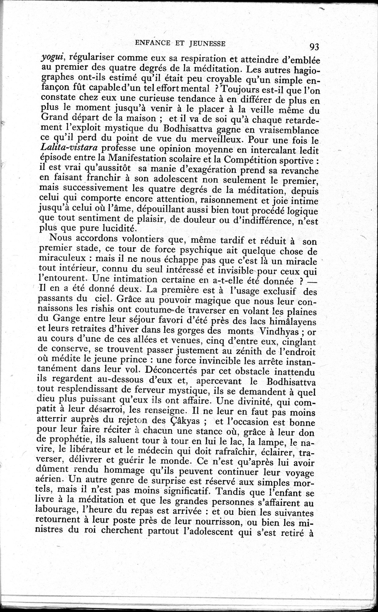 La Vie du Bouddha : vol.1 / 95 ページ（白黒高解像度画像）