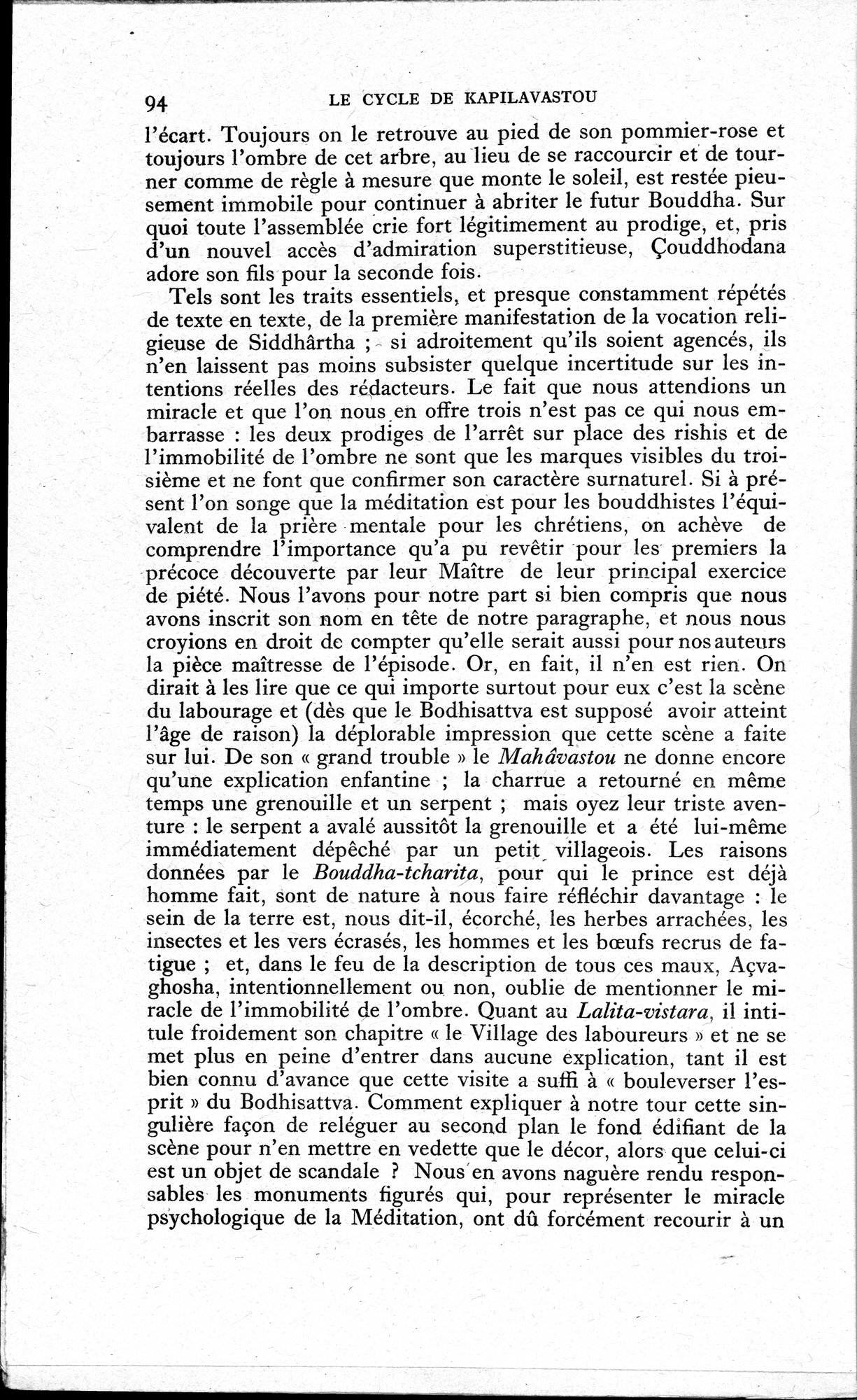 La Vie du Bouddha : vol.1 / 96 ページ（白黒高解像度画像）