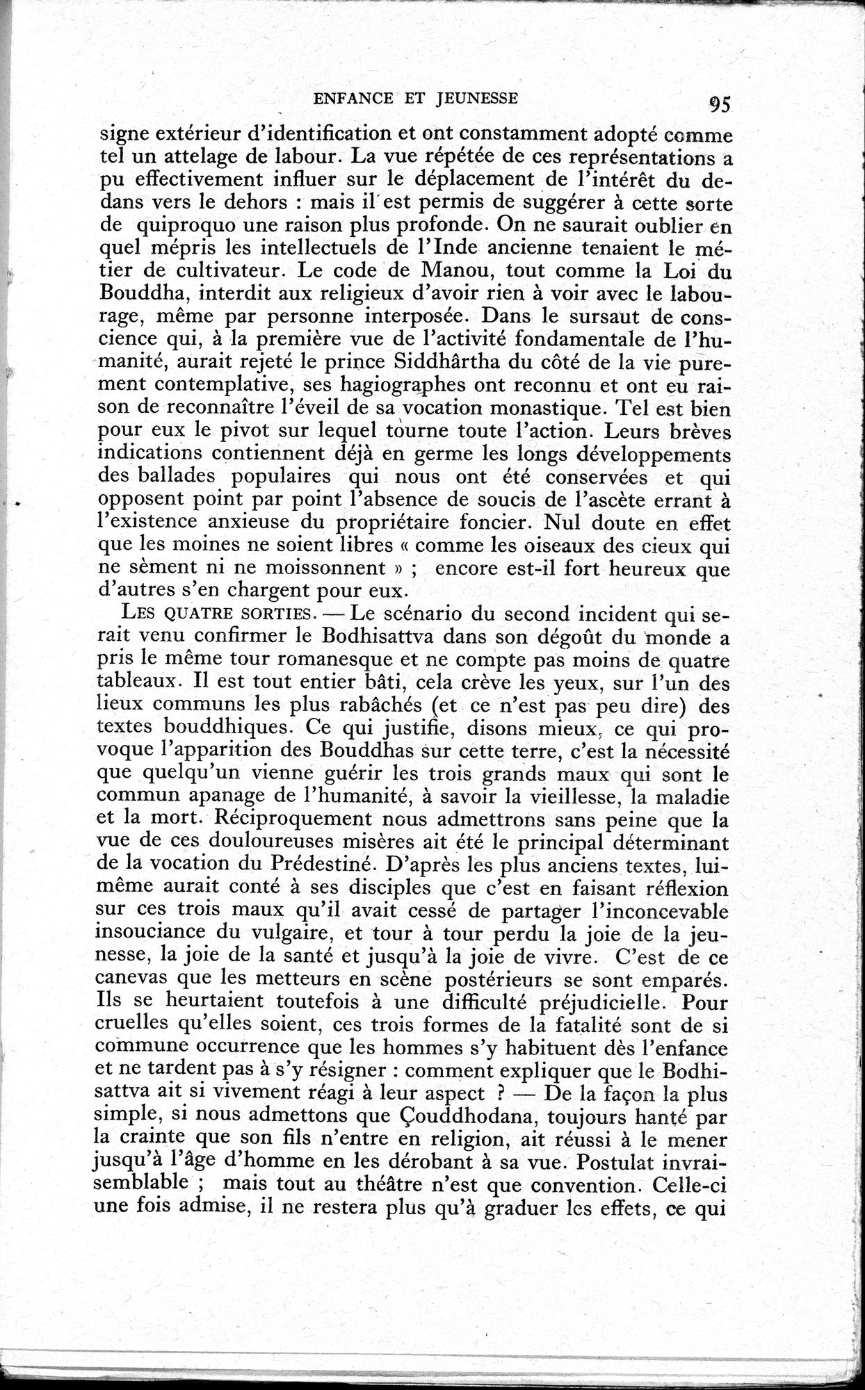 La Vie du Bouddha : vol.1 / 97 ページ（白黒高解像度画像）