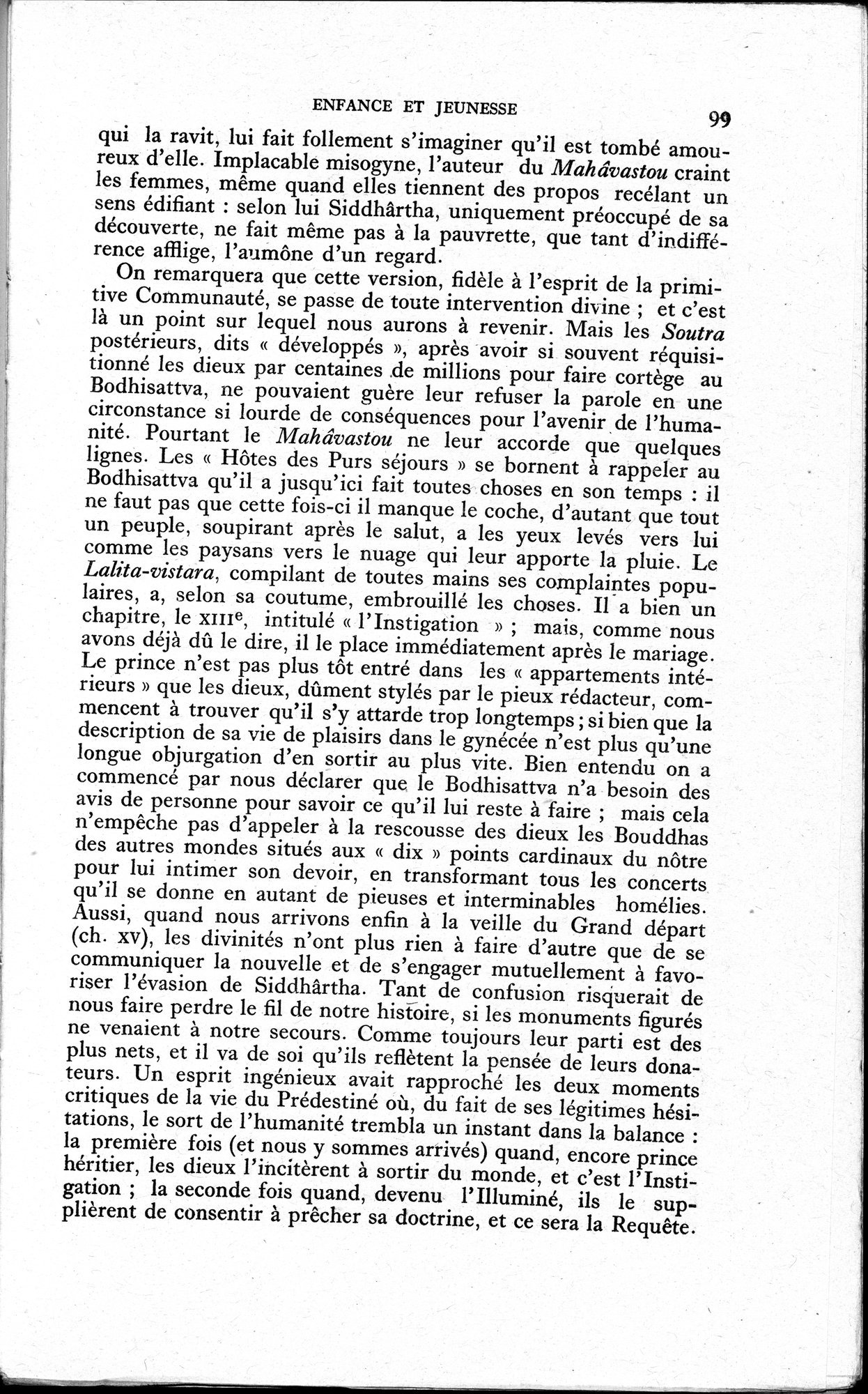 La Vie du Bouddha : vol.1 / 101 ページ（白黒高解像度画像）