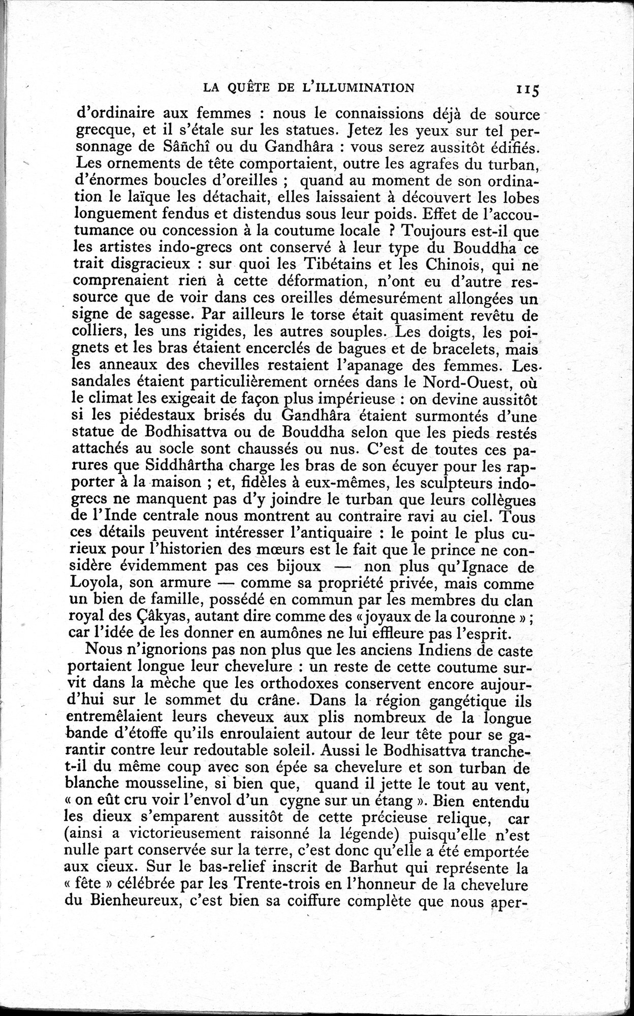 La Vie du Bouddha : vol.1 / 117 ページ（白黒高解像度画像）