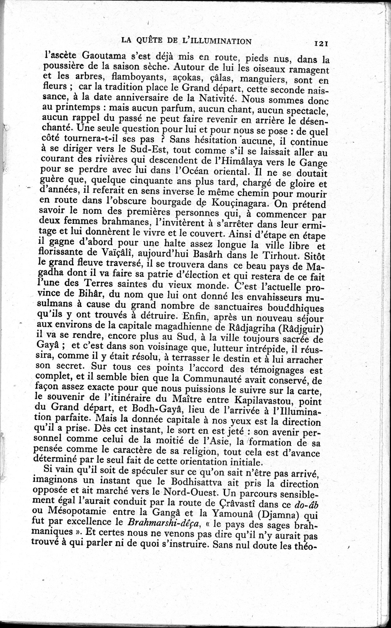 La Vie du Bouddha : vol.1 / 123 ページ（白黒高解像度画像）