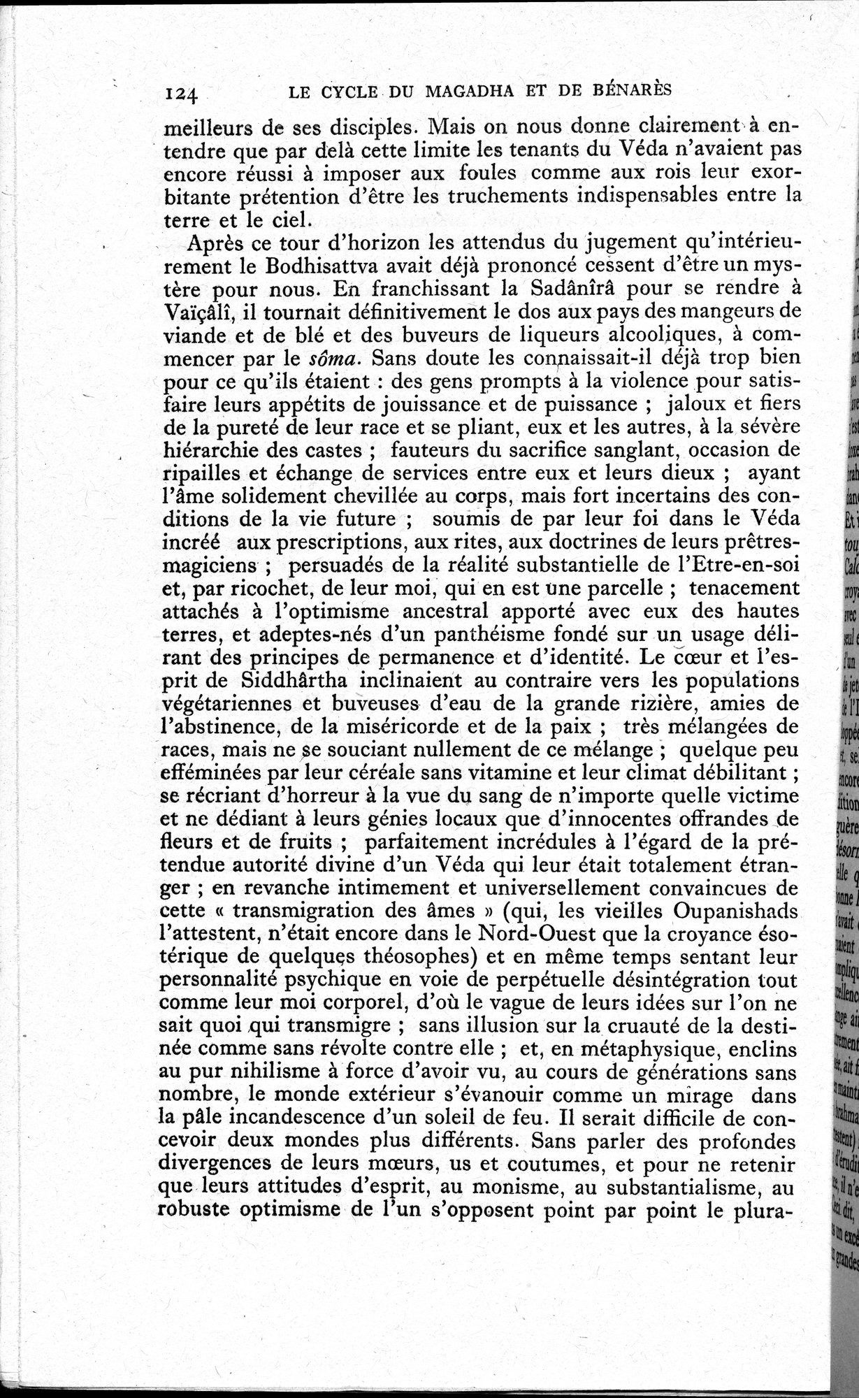 La Vie du Bouddha : vol.1 / 126 ページ（白黒高解像度画像）