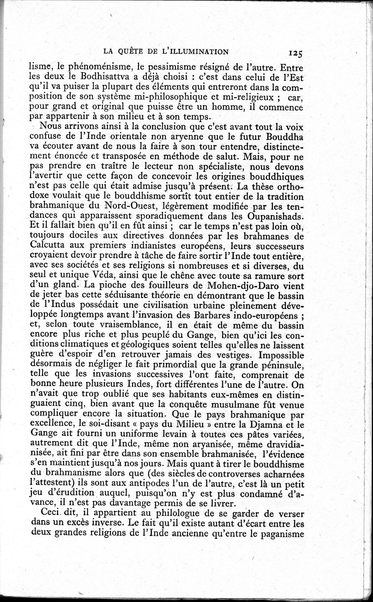 La Vie du Bouddha : vol.1 / 127 ページ（白黒高解像度画像）