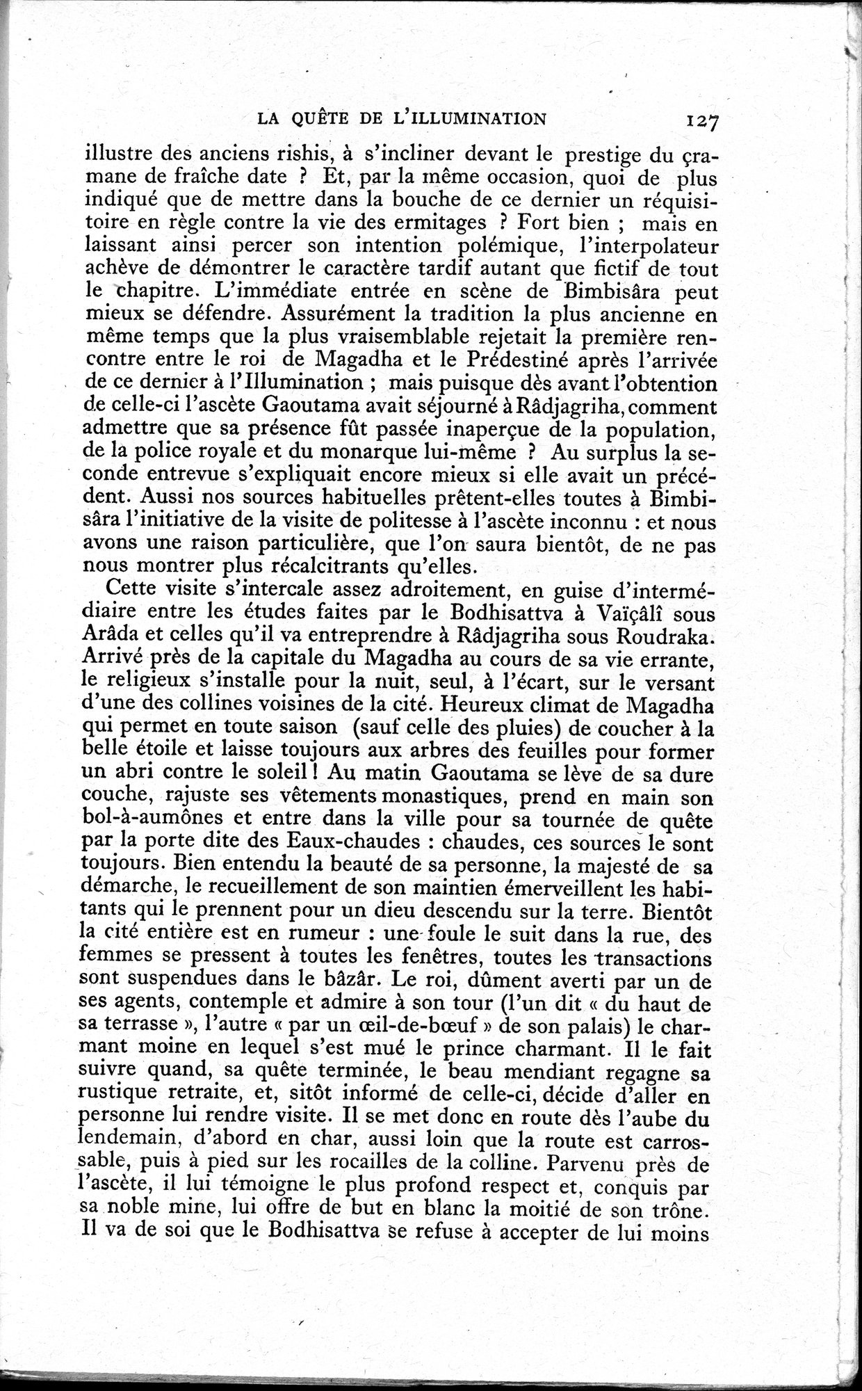 La Vie du Bouddha : vol.1 / 129 ページ（白黒高解像度画像）